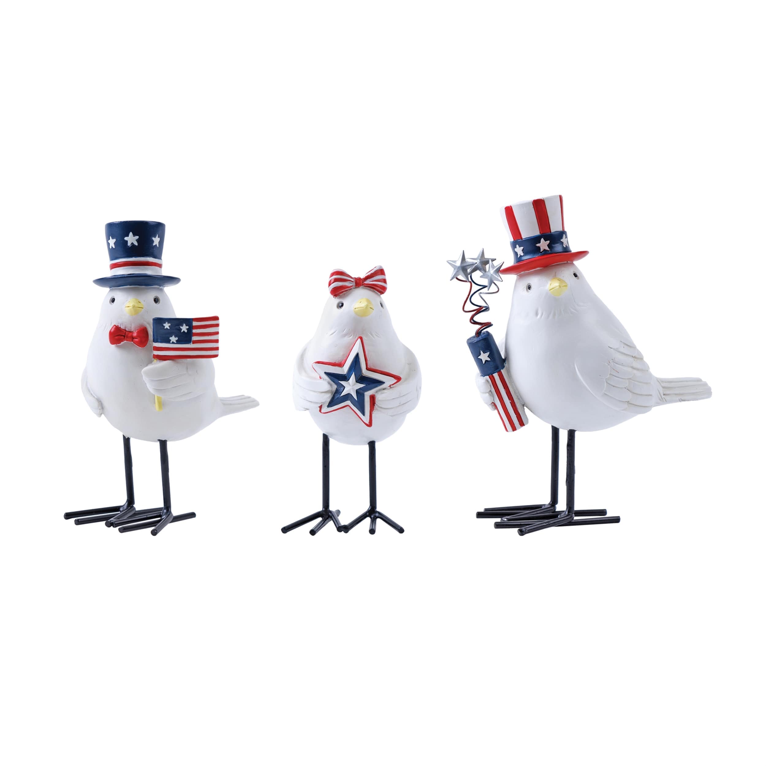 Melrose International 55528DS Bird (3 ASST) 5.2 x 2.95 x 5.71