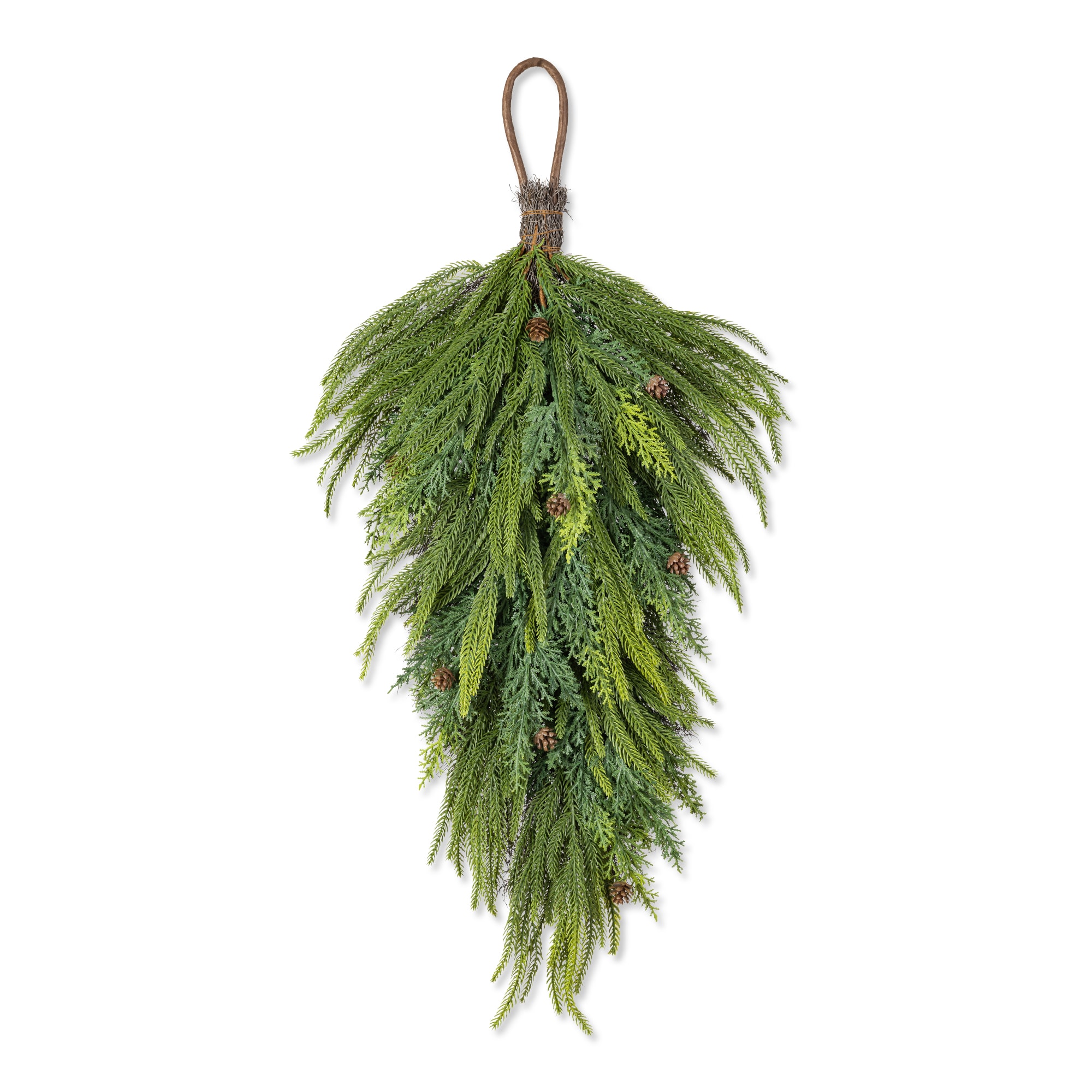 Glitzhome 4.25-in Pinecone Door Decoration