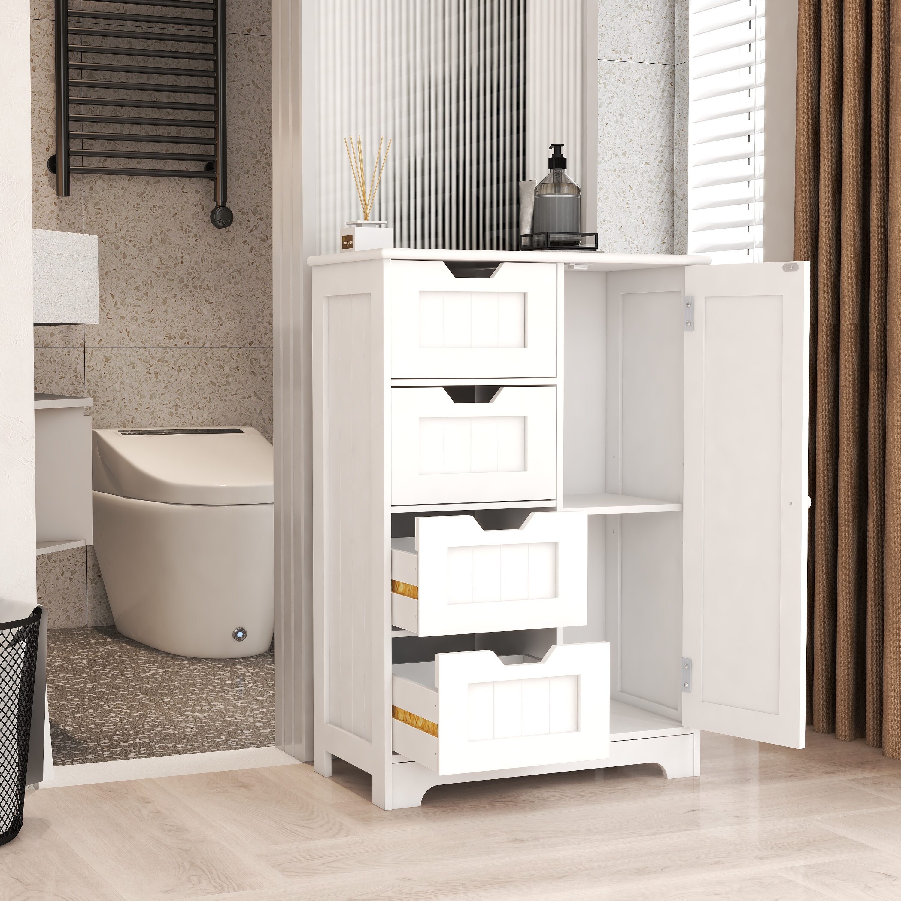 Huluwat XH-222278 Linen-Cabinets - View #3