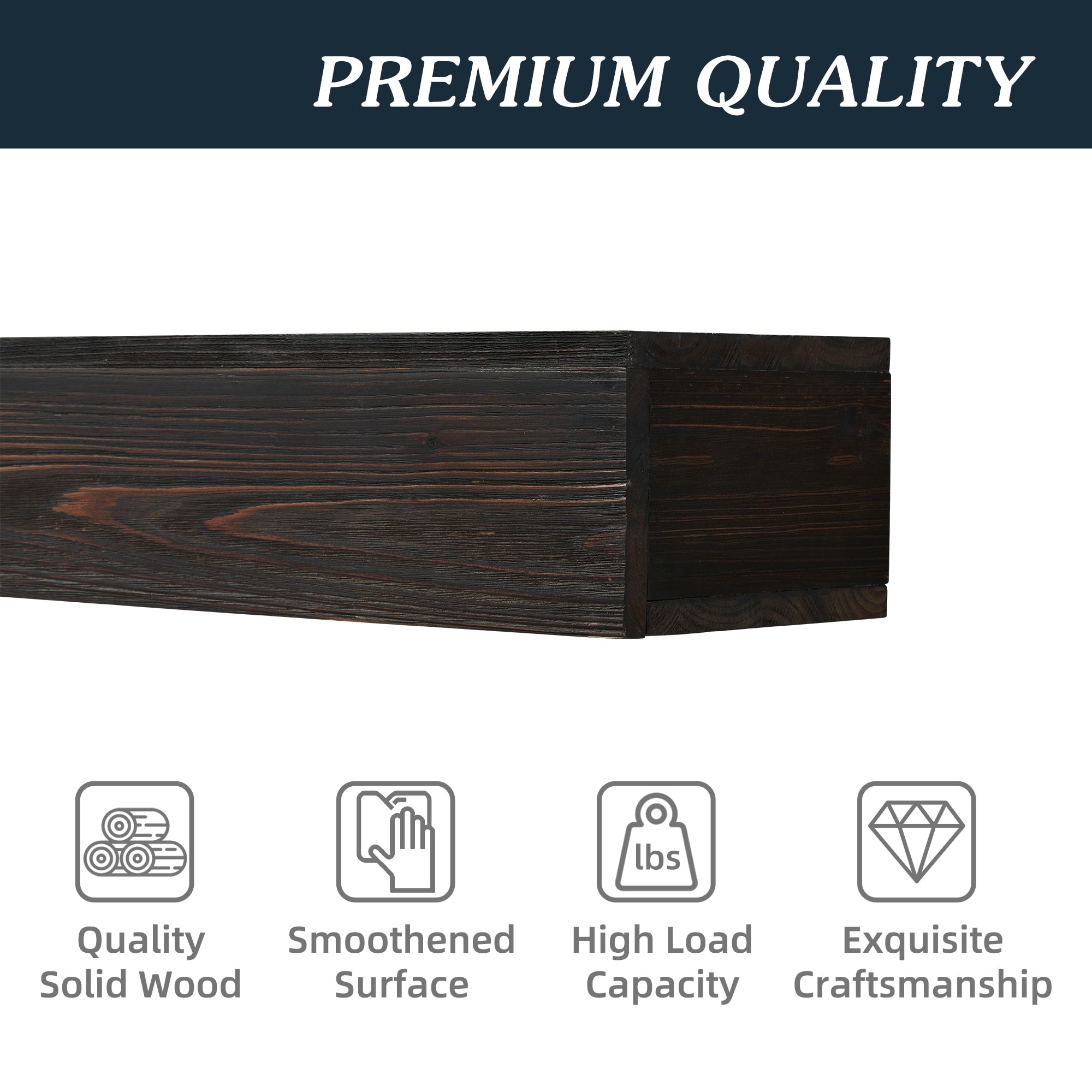Gaierptone CRXG3HQCP51 Wall-Mounted-Shelving - View #6