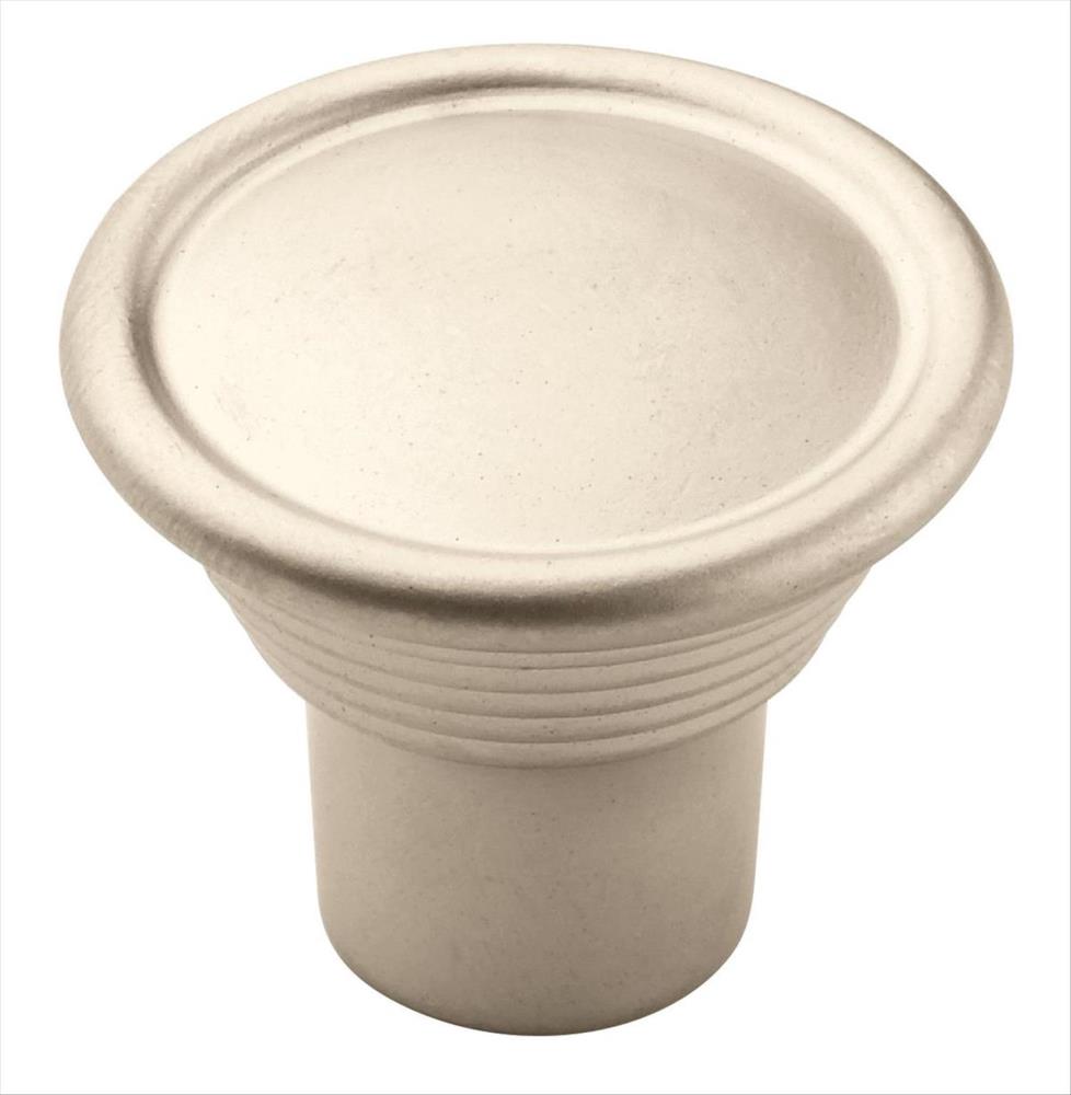 Amerock BP24010SN Vasari Satin Nickel Matte Round Transitional Cabinet Knob