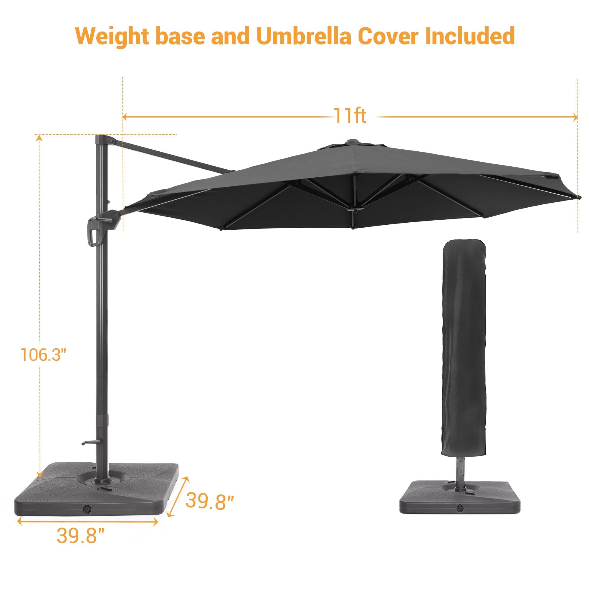 Sonkuki SD-ZD11BK Umbrellas-2 - View #2