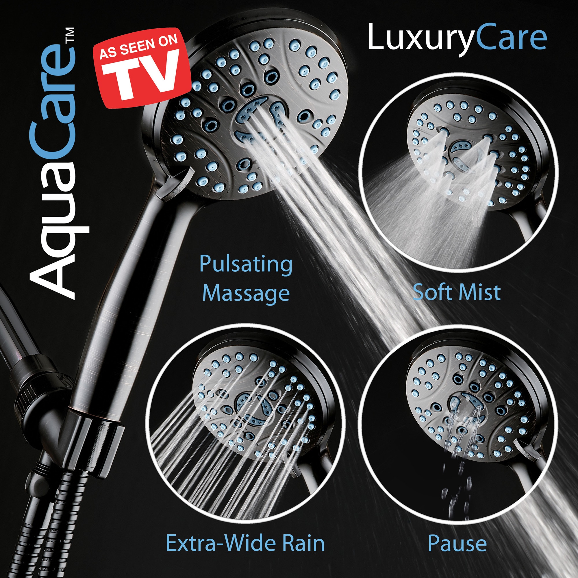 AquaCare 1769MBF Fixed-Showerhead - View #6