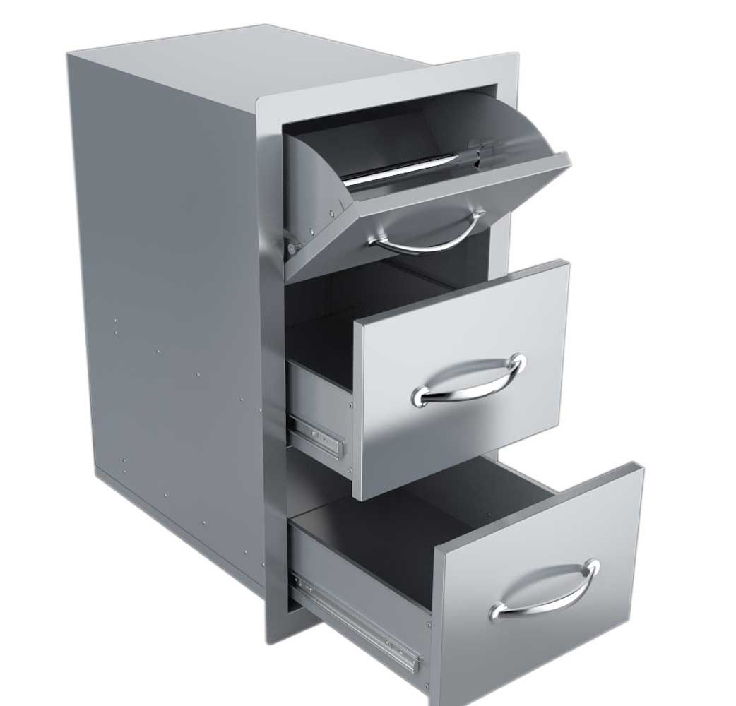 Sunstone A-DPCF Builtin-Grill-Cabinet-Parts - View #3