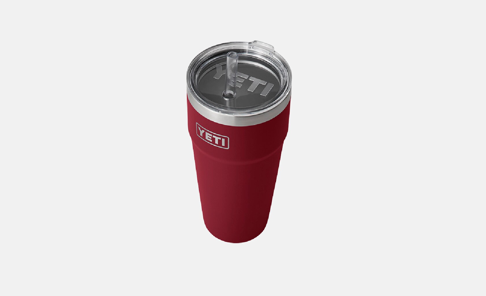 YETI Rambler 26-fl oz Stainless Steel Cup with Straw Lid in the