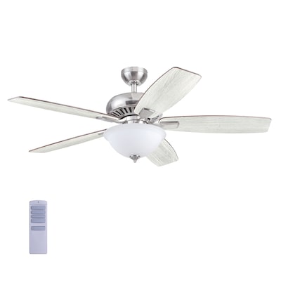 Harbor Breeze Oxford 52 In Brushed, Home Decorators Collection Ceiling Fan Remote Reset