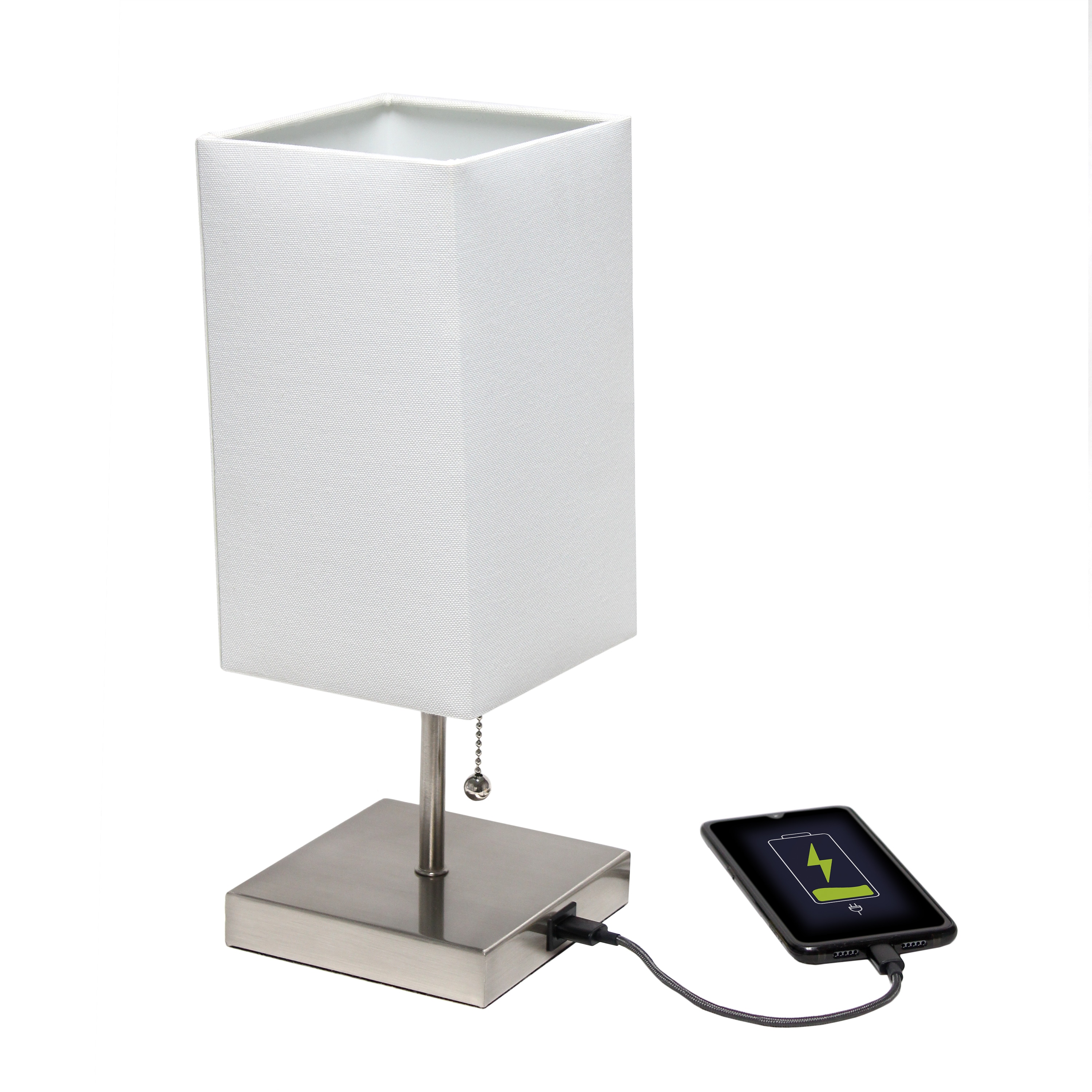 Simple Designs LC2003-WHT-2PK Lamp-Sets - View #3