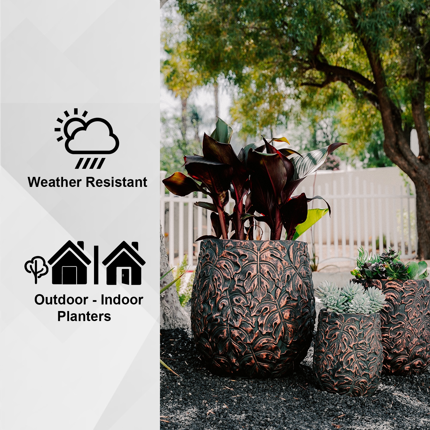 XBrand S3PL70BN Planter-Window-Box - View #4