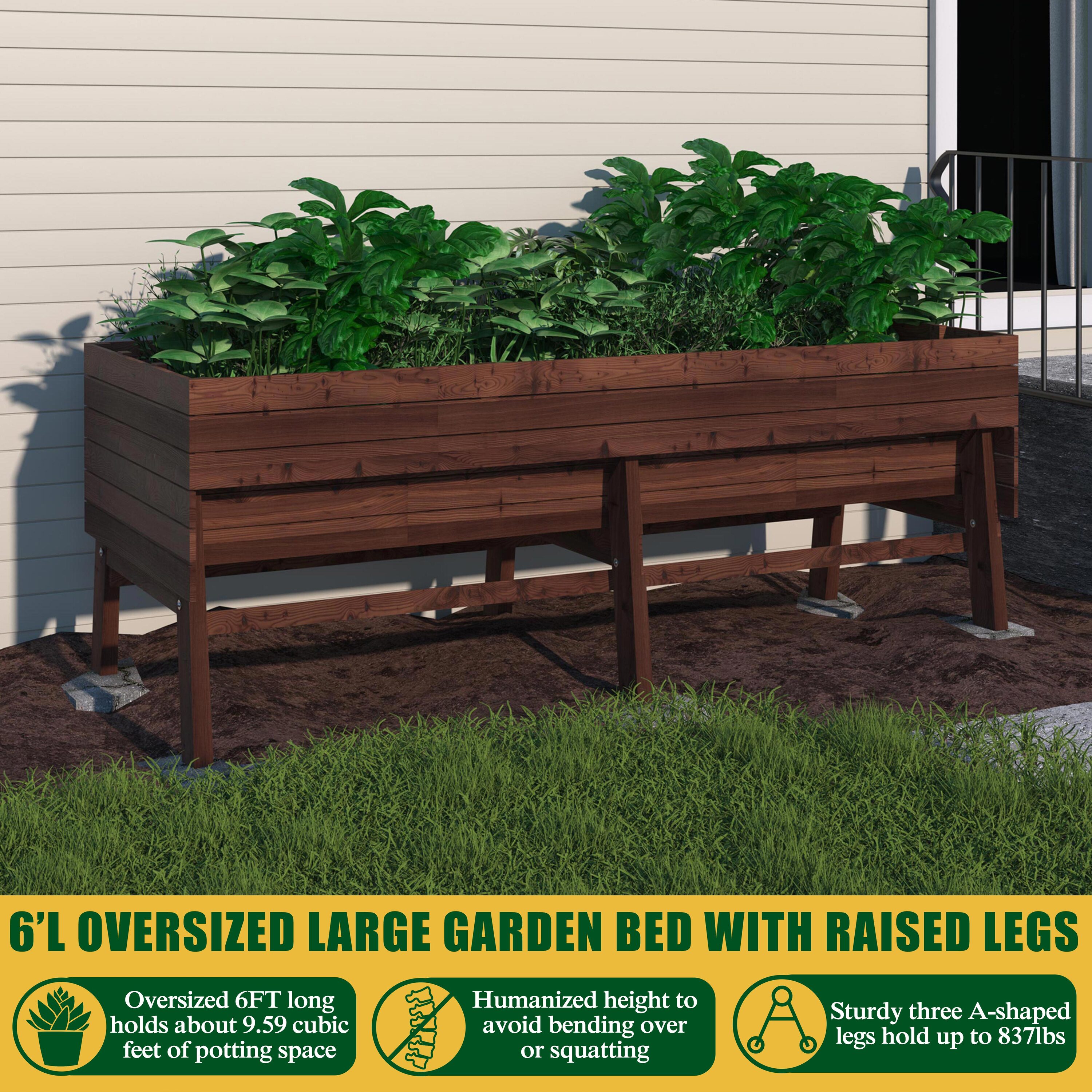 VEIKOUS PG0102-05RT-N3 Raised-Garden-Beds - View #5