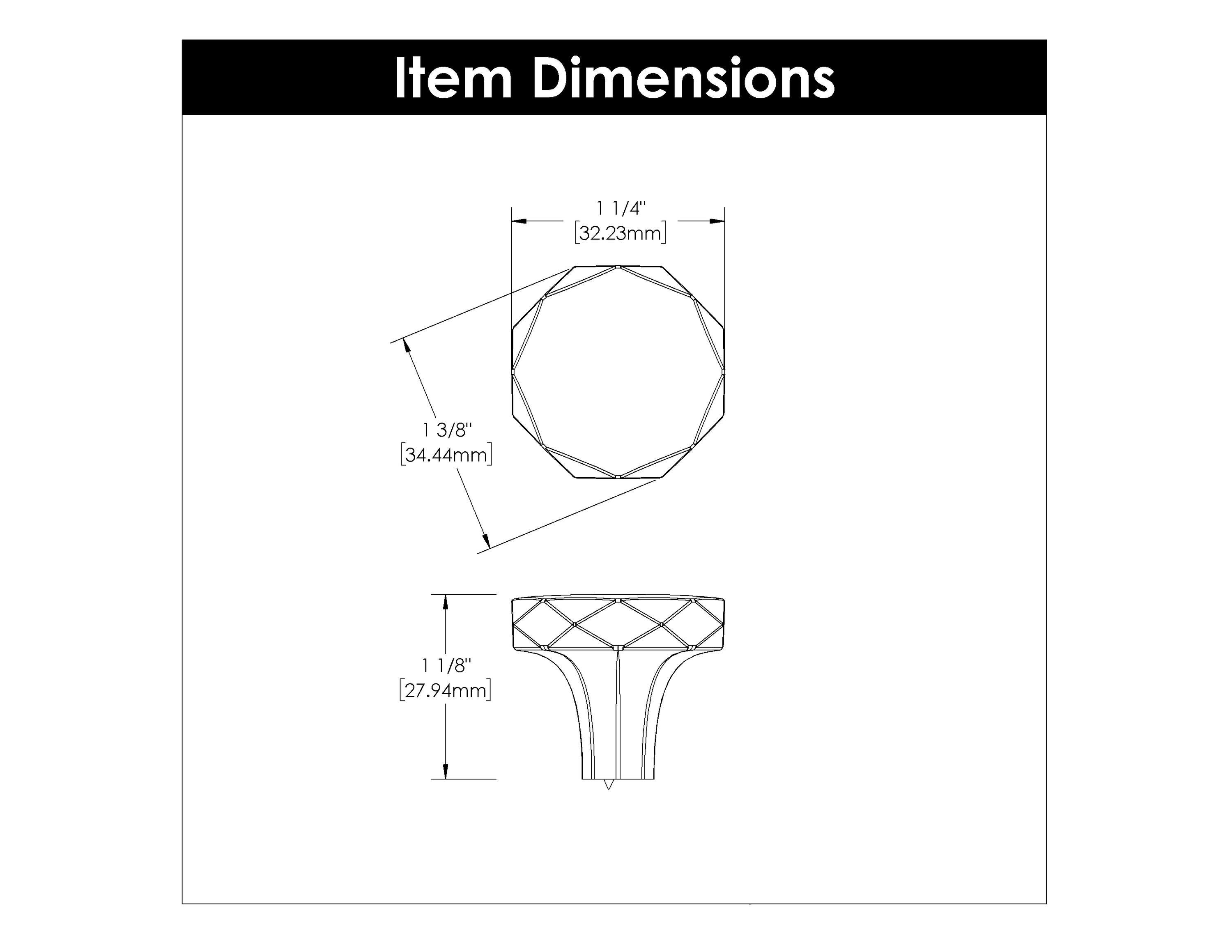 Hickory Hardware H077839BGB Cabinet-Knobs - View #5