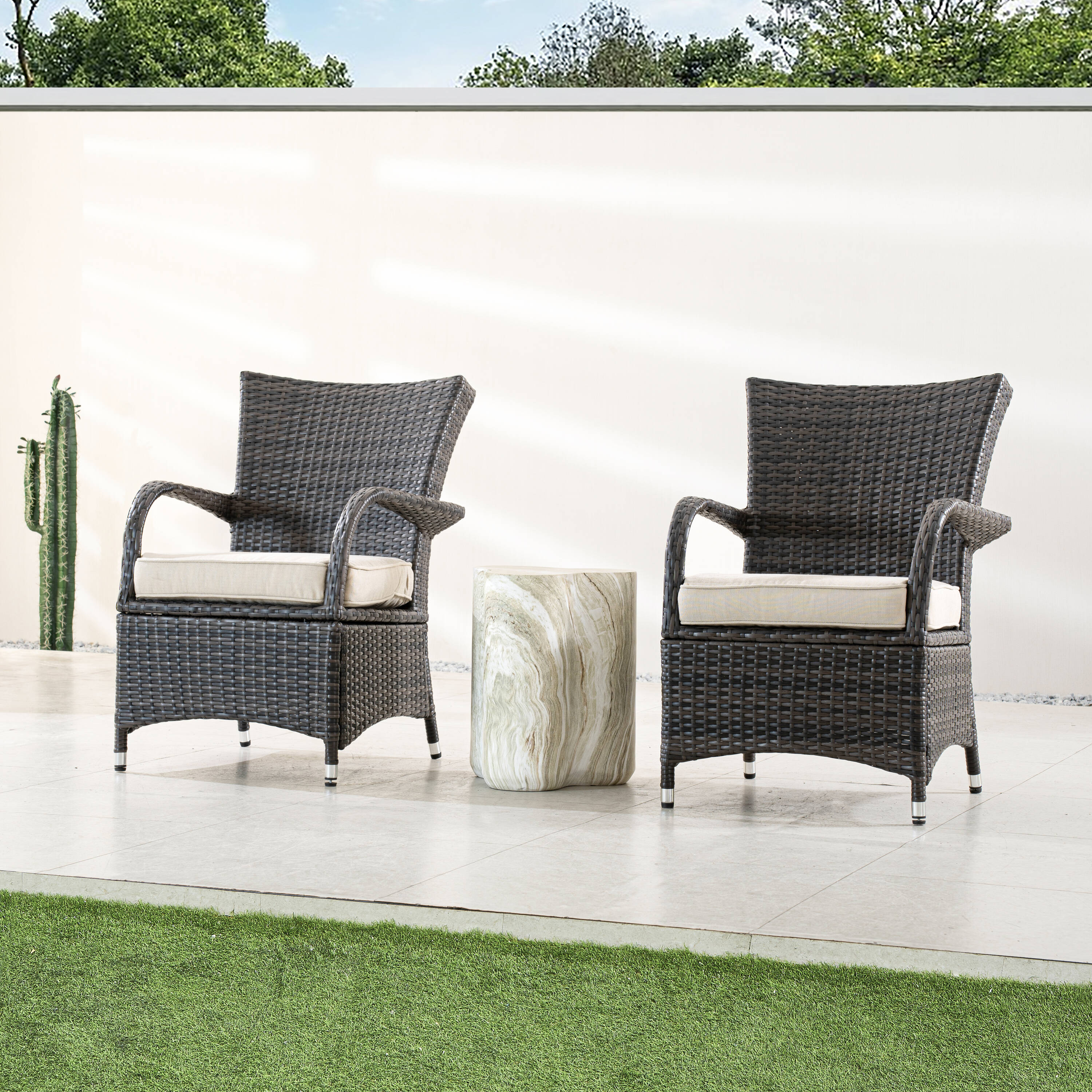 Direct Wicker DWC-230077ST1123B Patio-Conversation-Sets - View #3