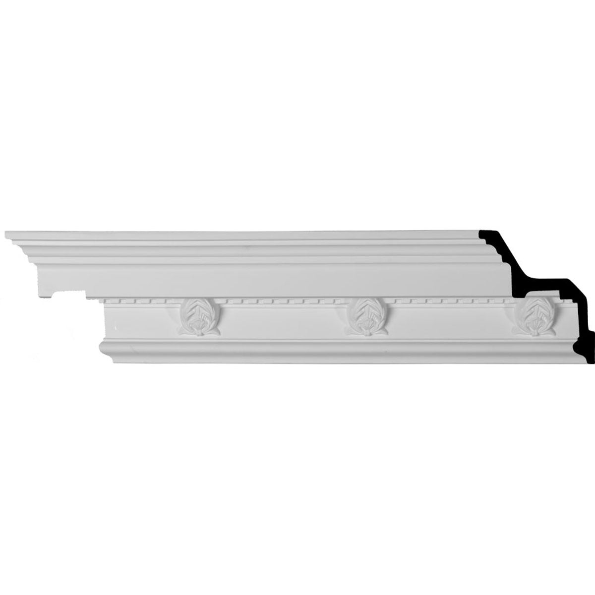 8 Pack Moisture Resistant Crown Moulding At Lowes Com   47642270 