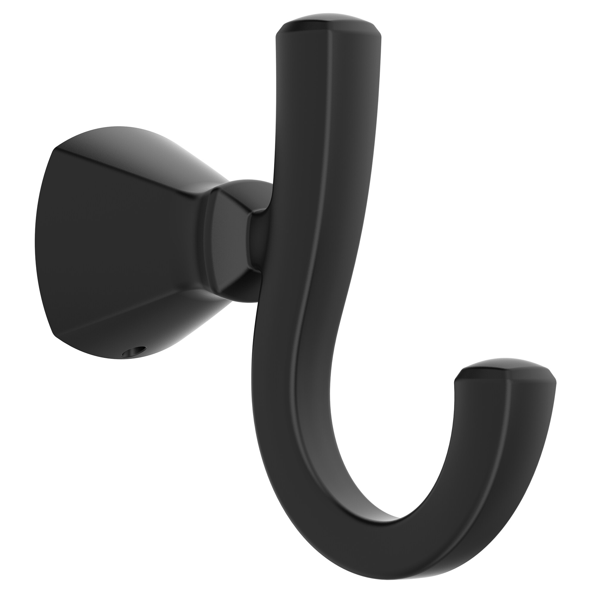 Colinet Double Robe Hook in Matte Black