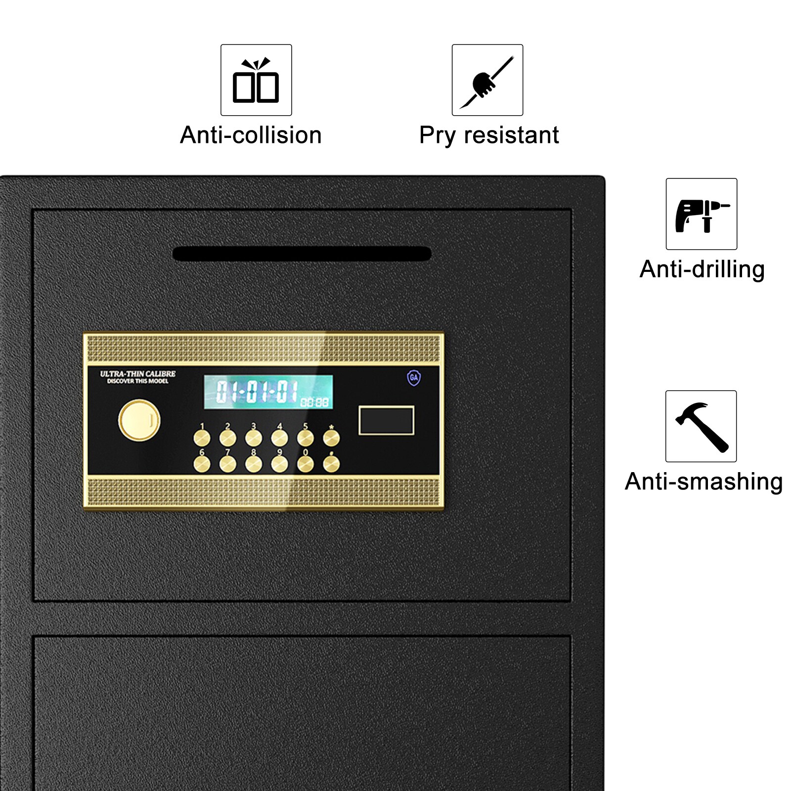 LUXEYARD DS-Y-W1779-P180734 Cash-Check-Safes - View #6