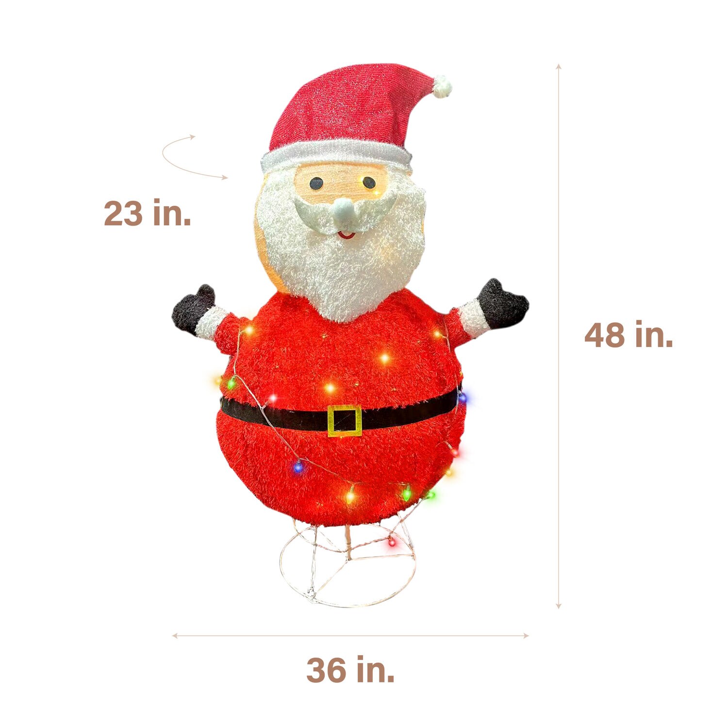 Fraser Hill Farm FFCH048-SC1-RED Outdoor-Christmas-Decor - View #2