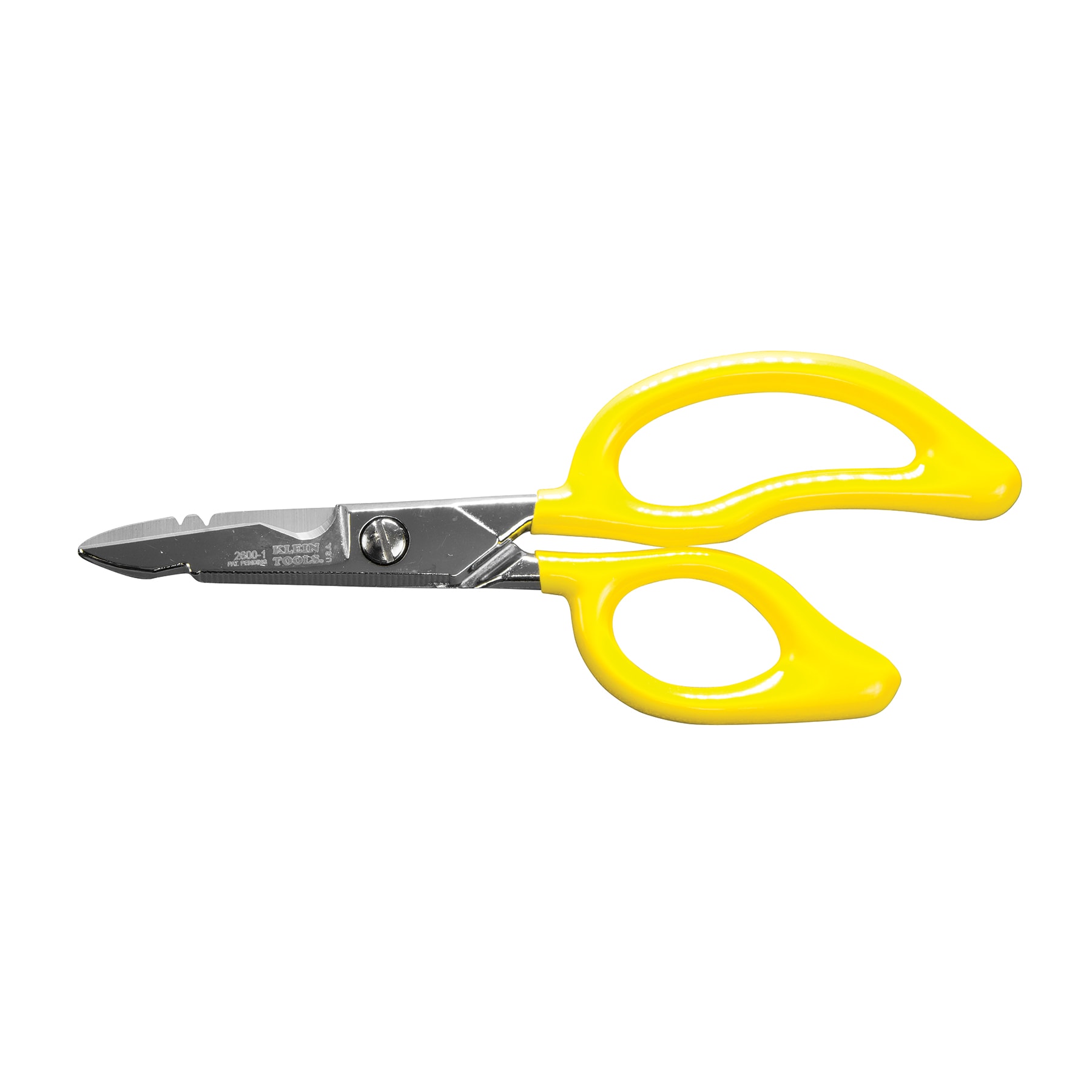 School Smart Blunt Tip Ambidextrous Plastic Covered Safety Scissors - Pack of 24 - Yellow