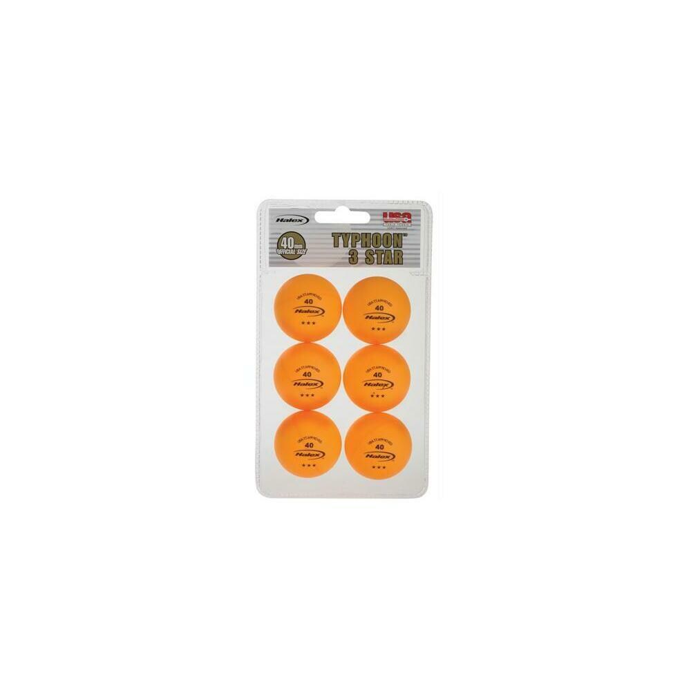Olympia Sports OSBA180P  BA180P Halex 3-Star Table Tennis Balls- Orange