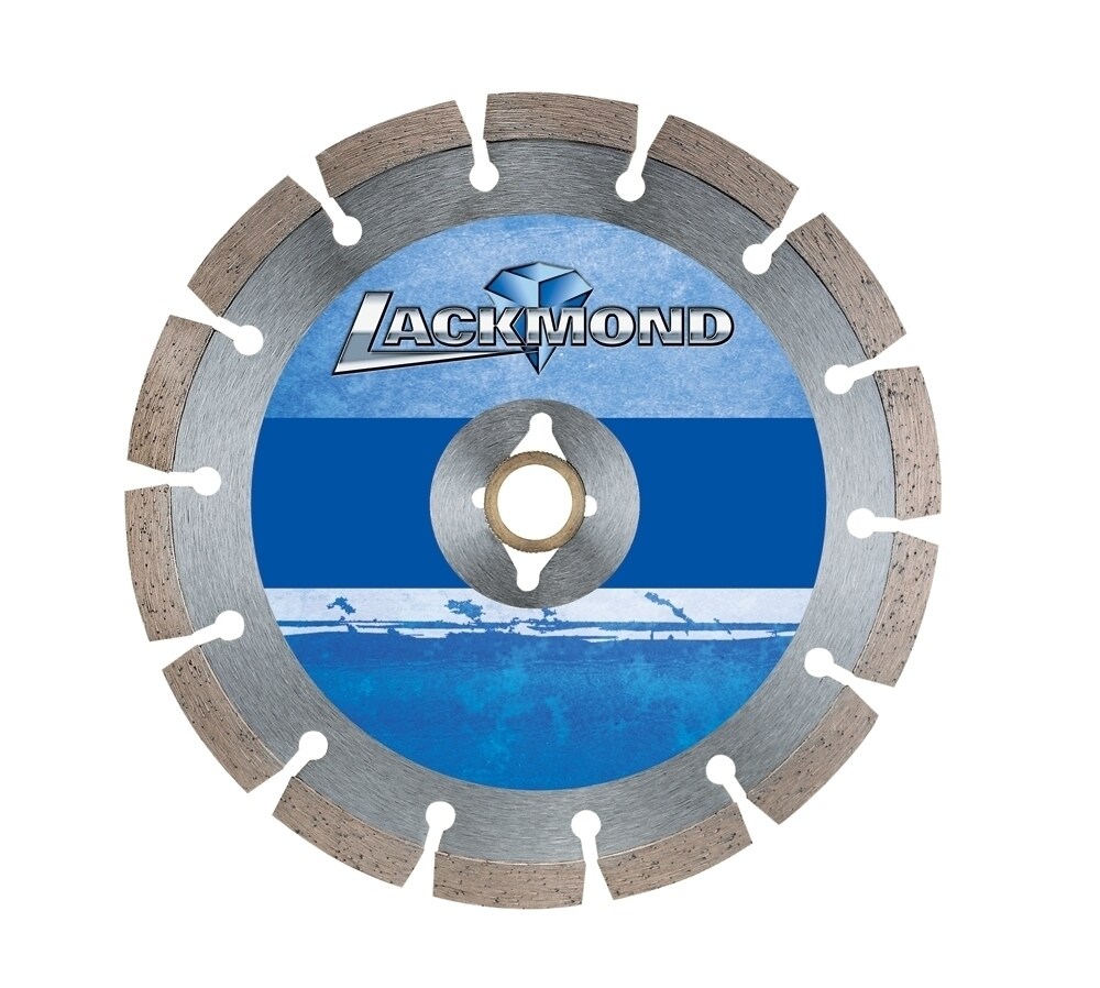 Lackmond SG6SPL 6-in 11-Tooth Wet or Dry Segmented Diamond Concrete Saw Blade