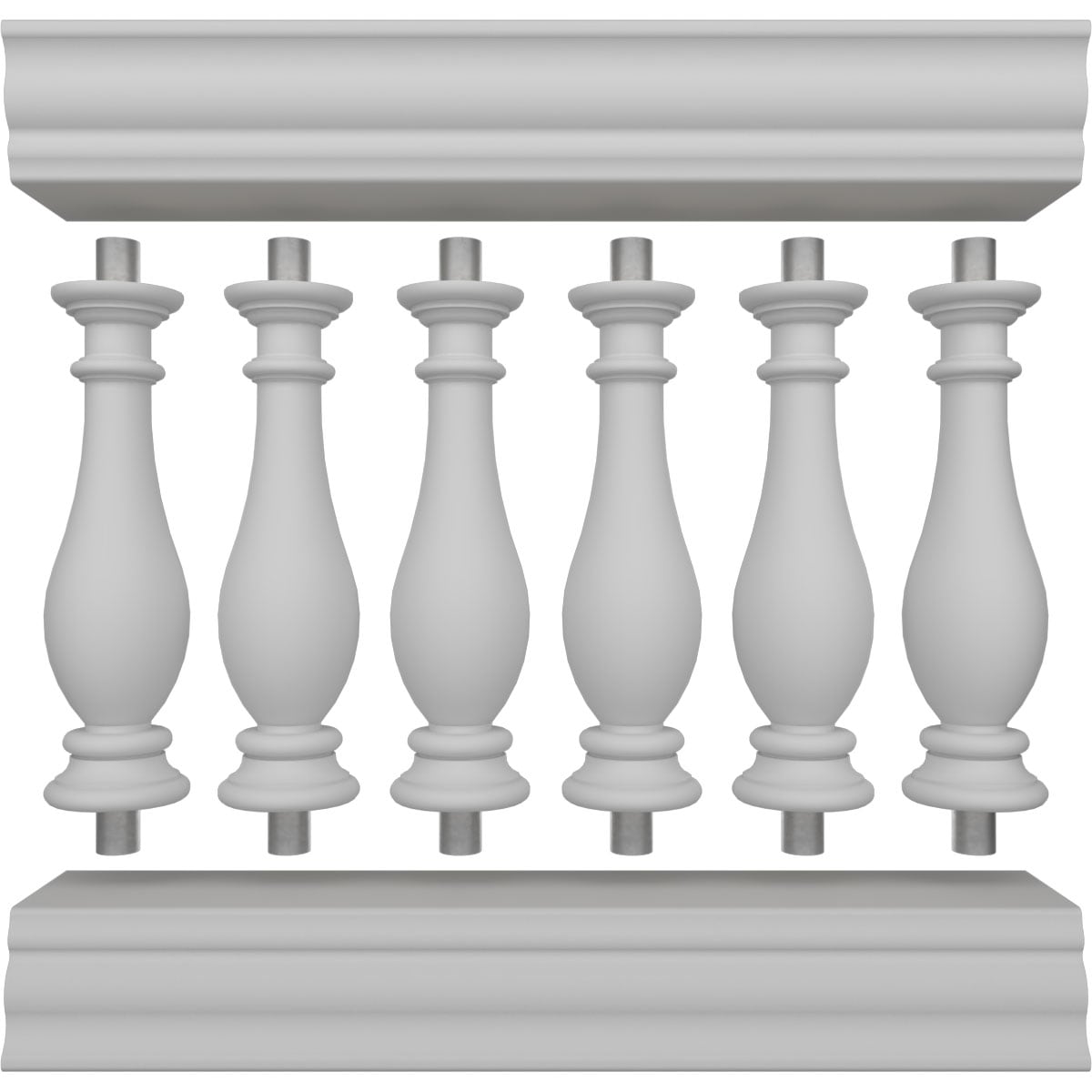 Ekena Millwork BALK32X036LGN railings - View #5