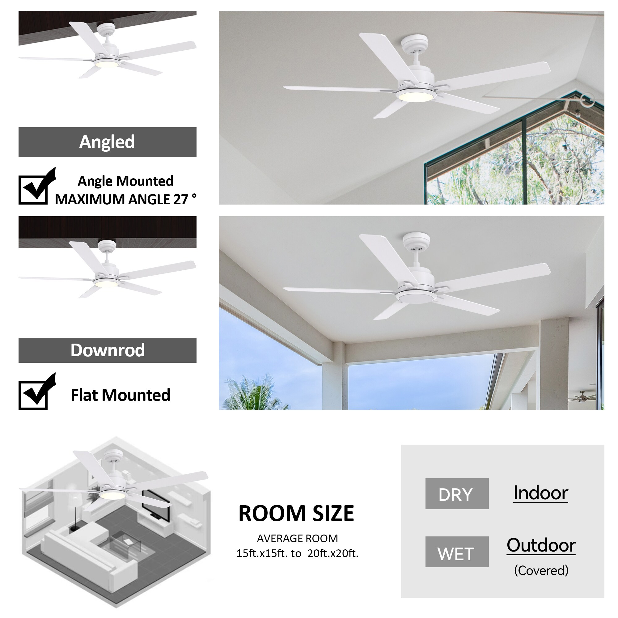 CARRO USA LS565J-L12-W1-1 Ceiling-Fans - View #8