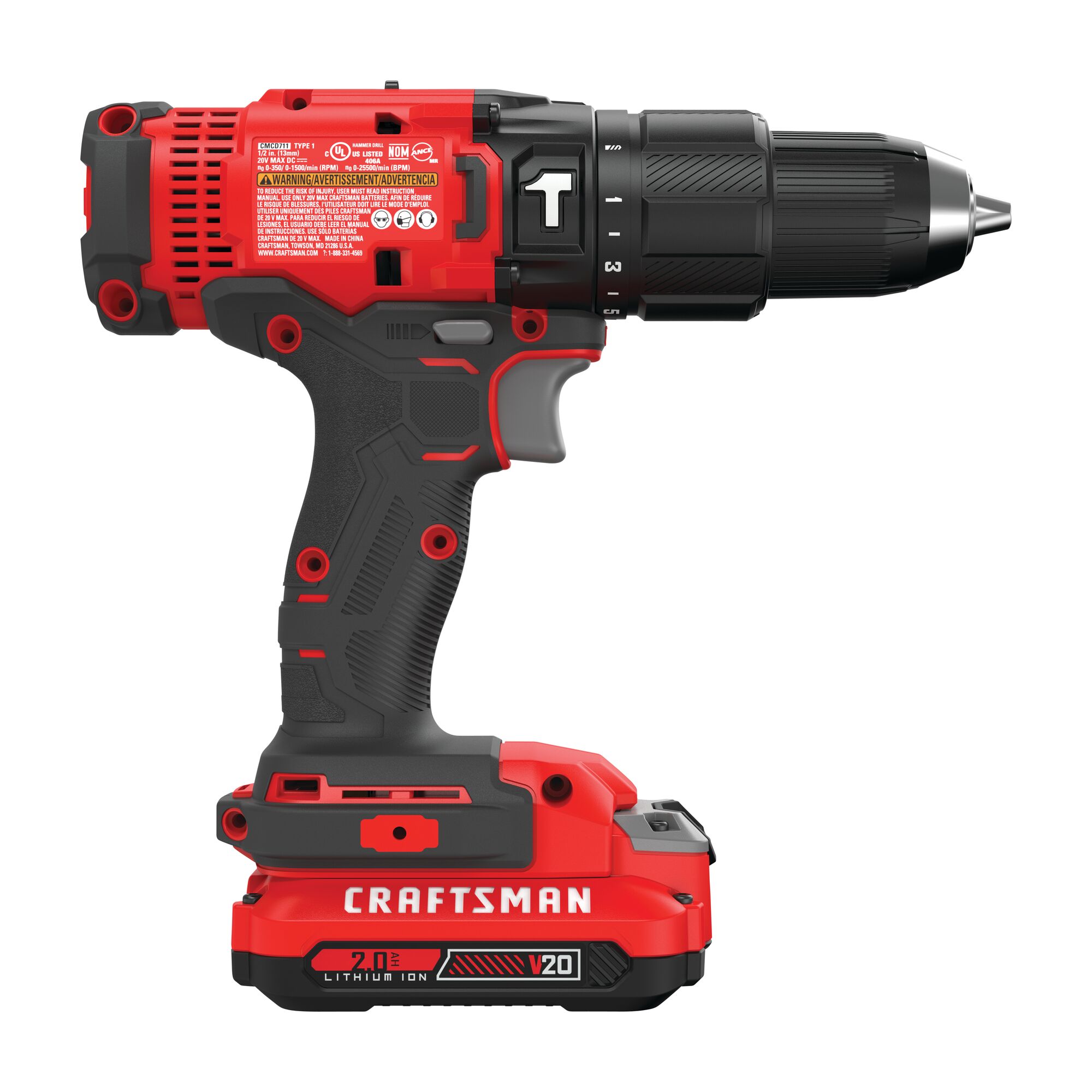 Craftsman V20 MAX Cordless Brushed Drill/Driver and Impact Driver Kit - Ace  Hardware