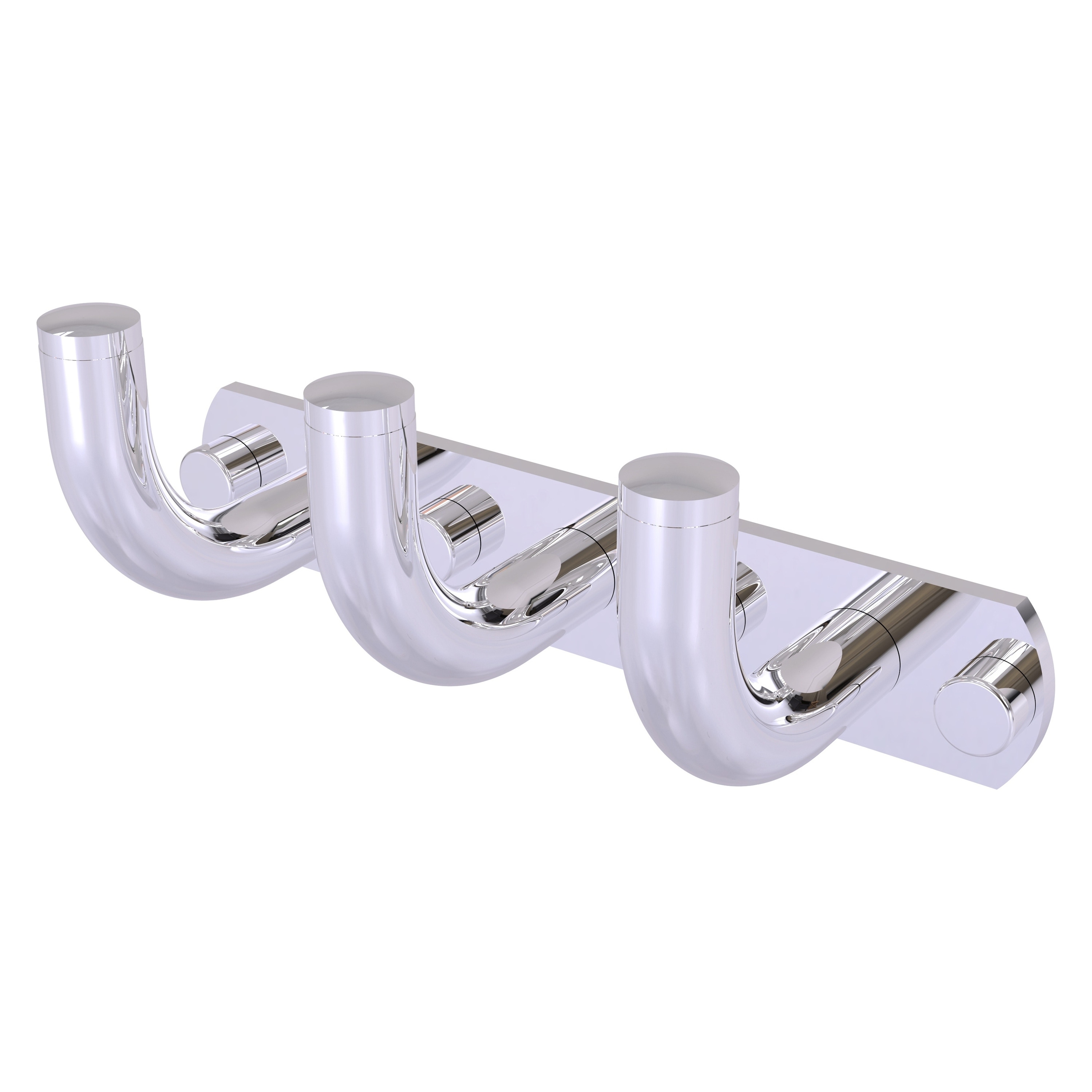 Allied Brass RM-20-3-PC Remi Polished Chrome Triple -Hook Wall mount Towel Hook