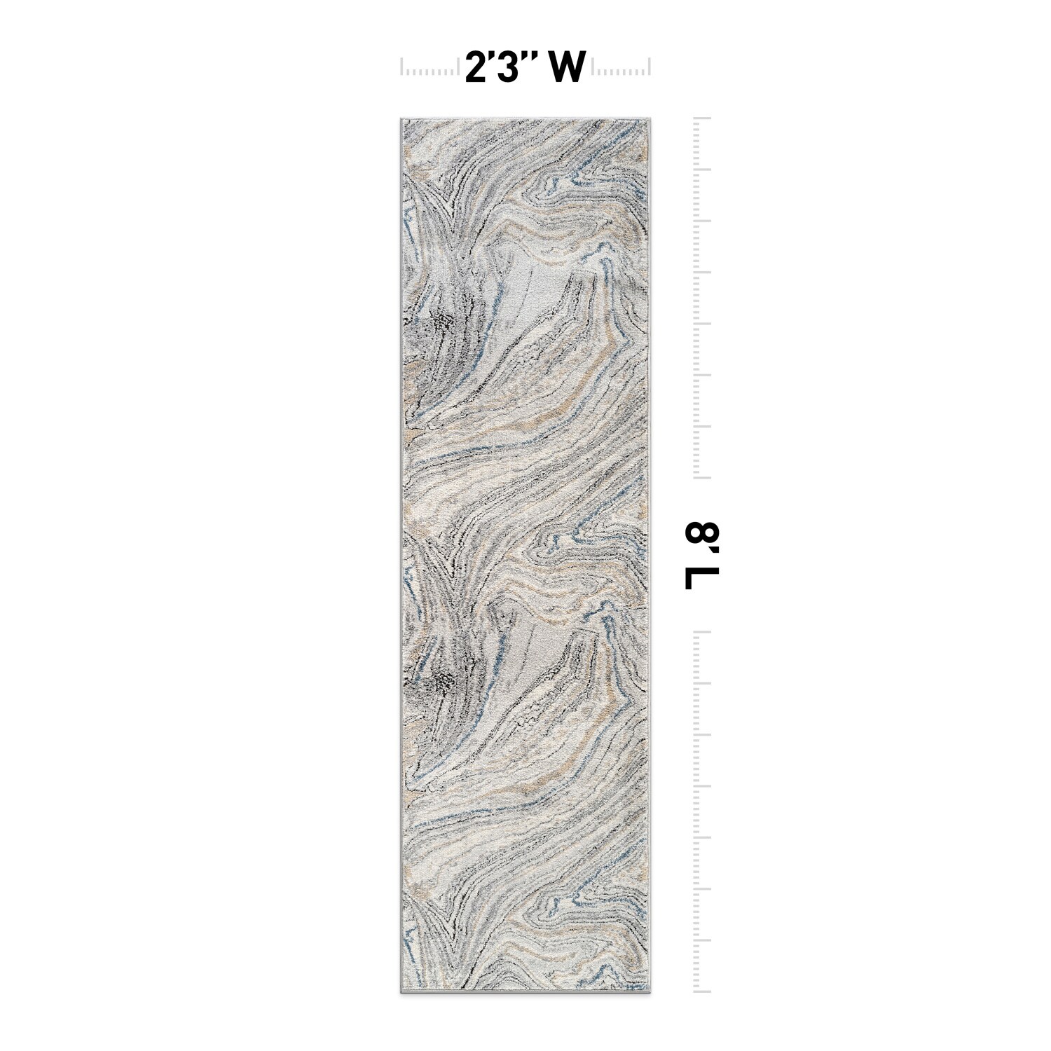 World Rug Gallery WR200GRAY23X8 rugs - View #7