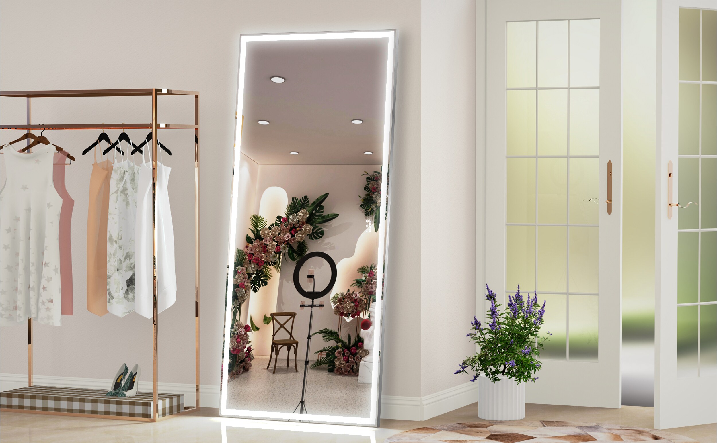 Forclover MF03GI-ME06 Framed-Bath-Mirrors - View #13