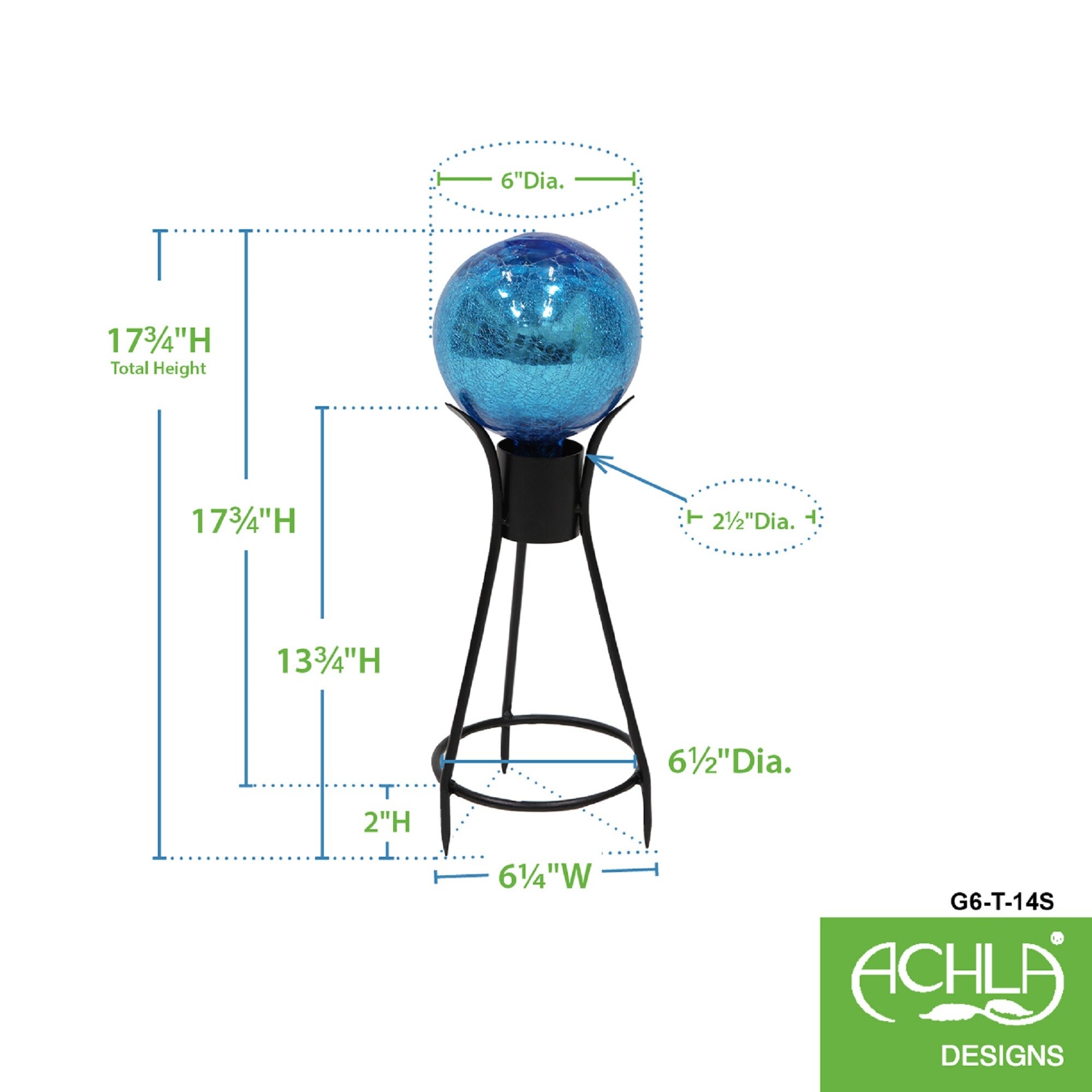 Minuteman International G6-T-14S Gazing-Ball-Stand - View #3
