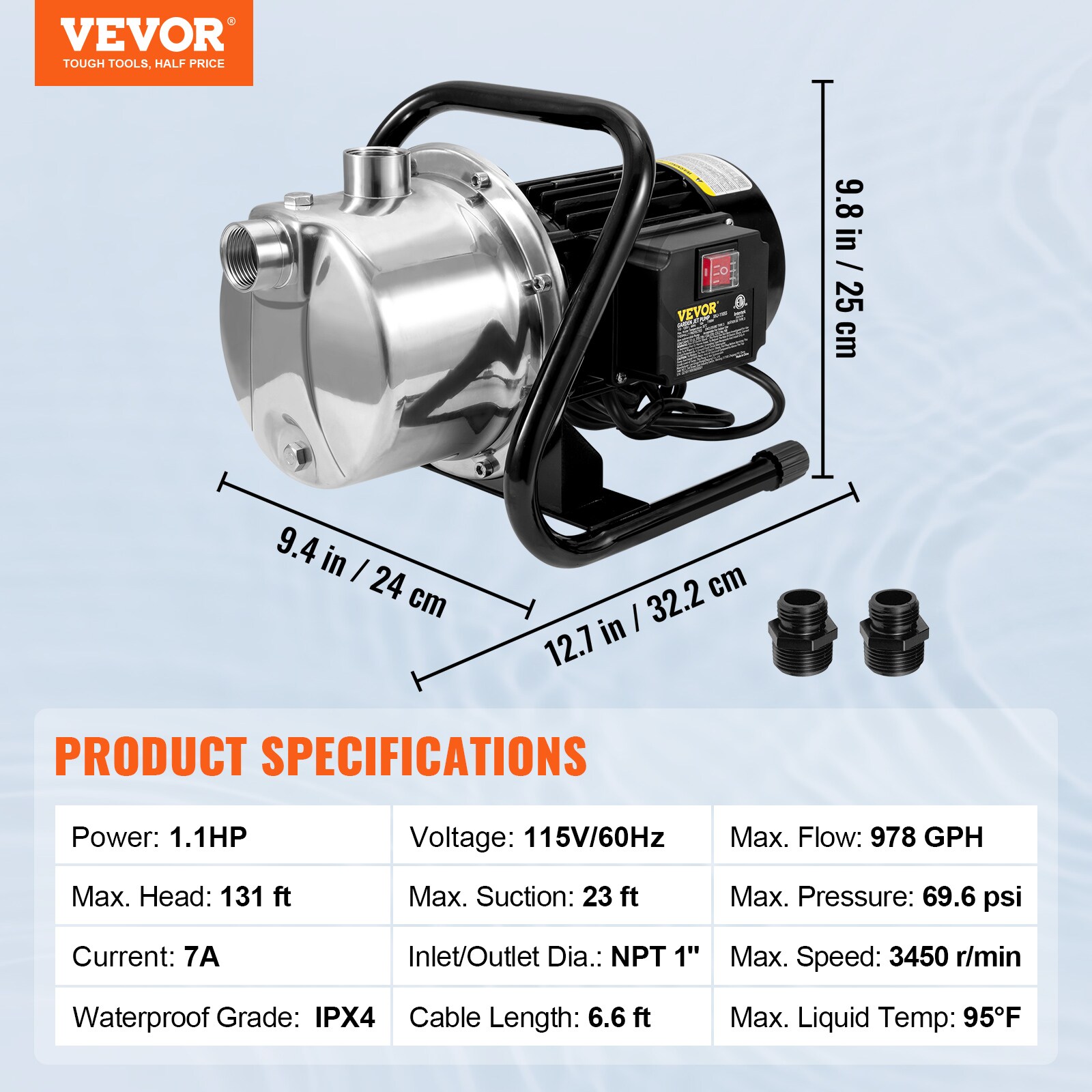VEVOR SDK164GPM110V9QQVV1 pumps - View #3