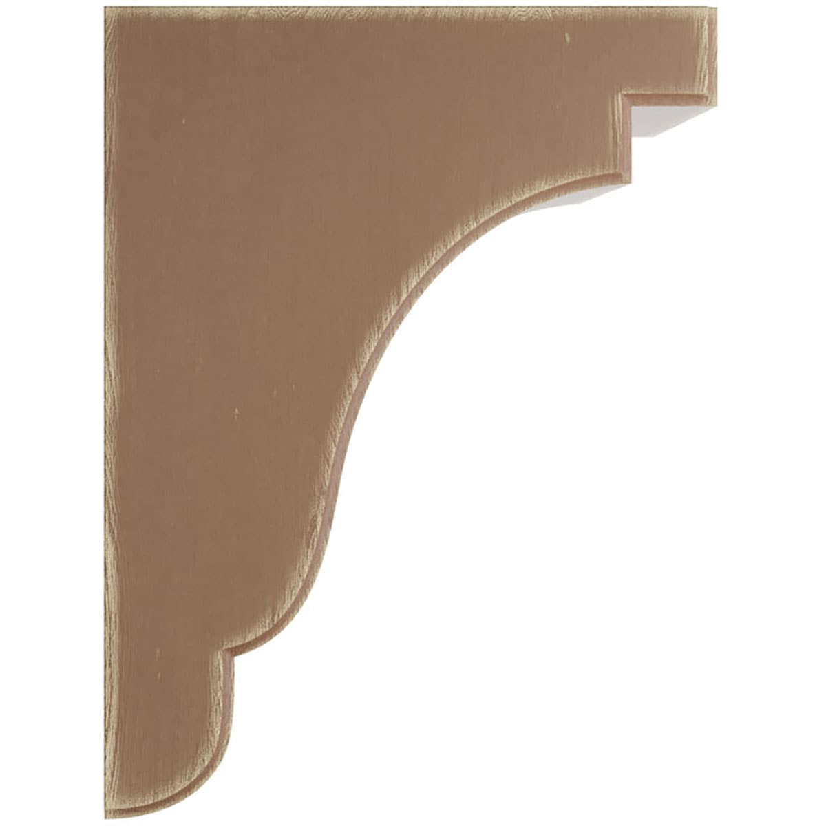 Ekena Millwork BKTWD05X07X10BEBR Exterior-Brackets-Braces - View #3