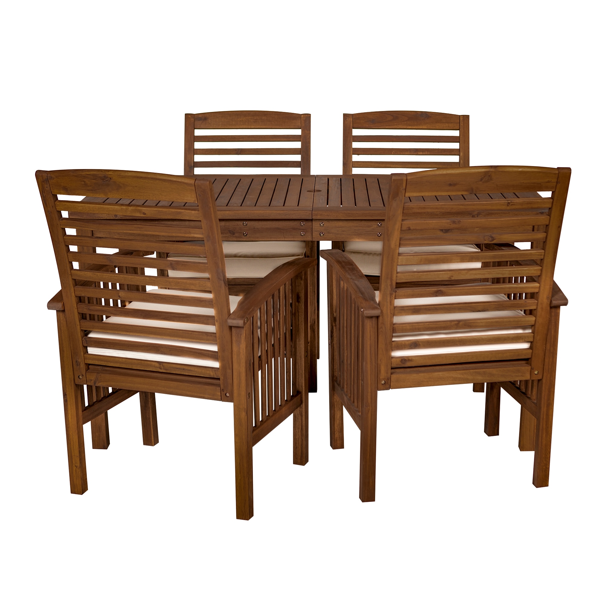 Walker Edison LWW5SDTDB Patio-Dining-Sets - View #8