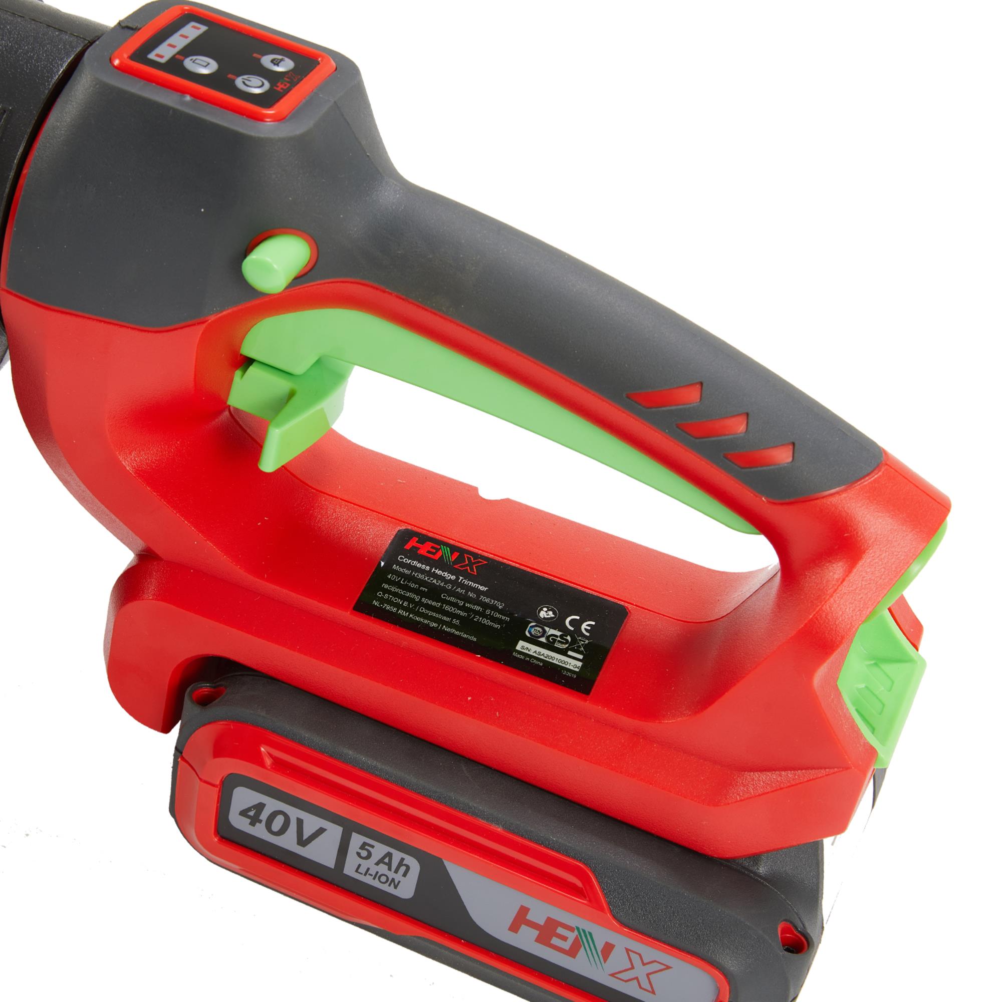 Henx 40-volt 24-in Battery Hedge Trimmer 4 Ah (Battery and Charger  Included) in the Hedge Trimmers department at