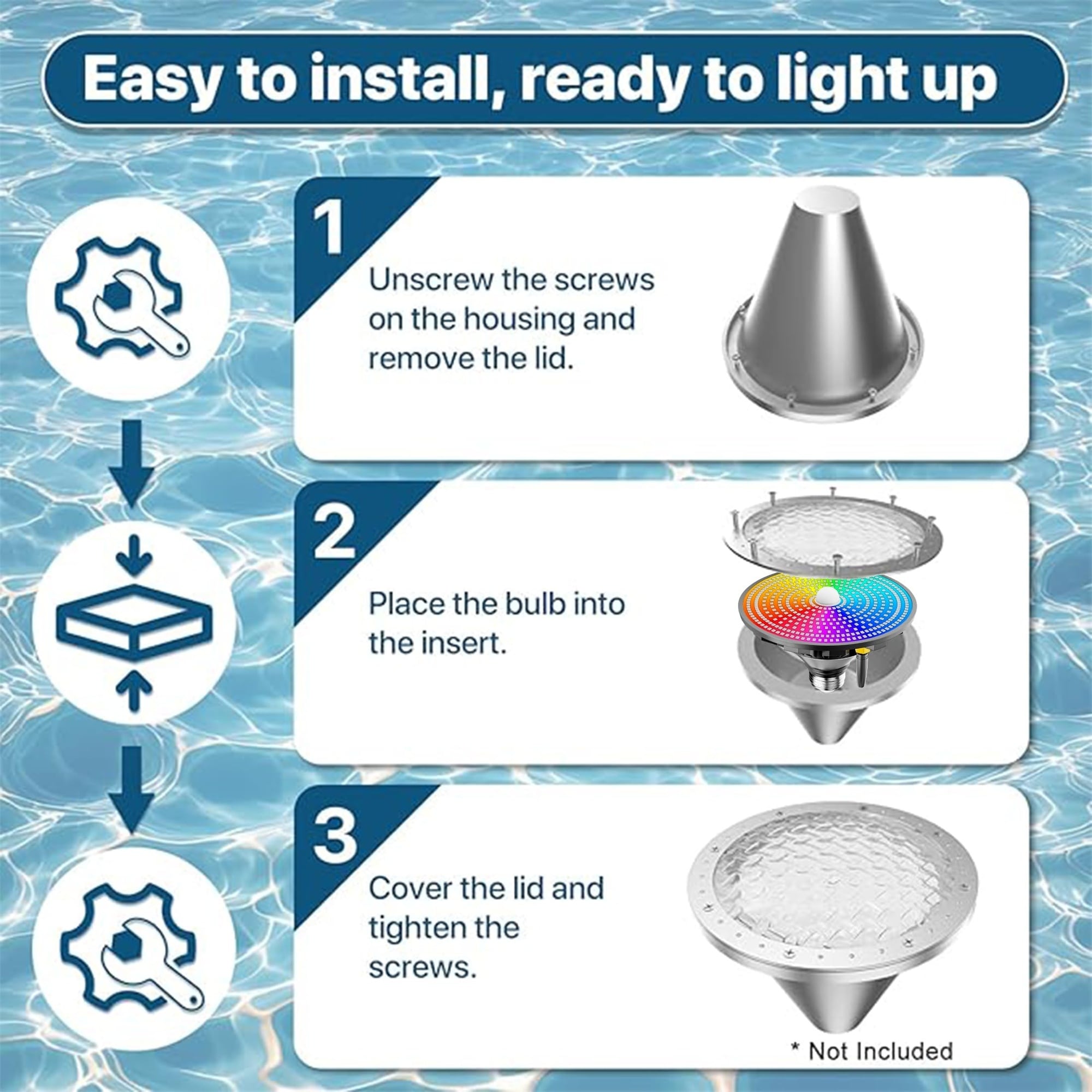 Oyezvary LOZ0407P20 Pool-Lights - View #4