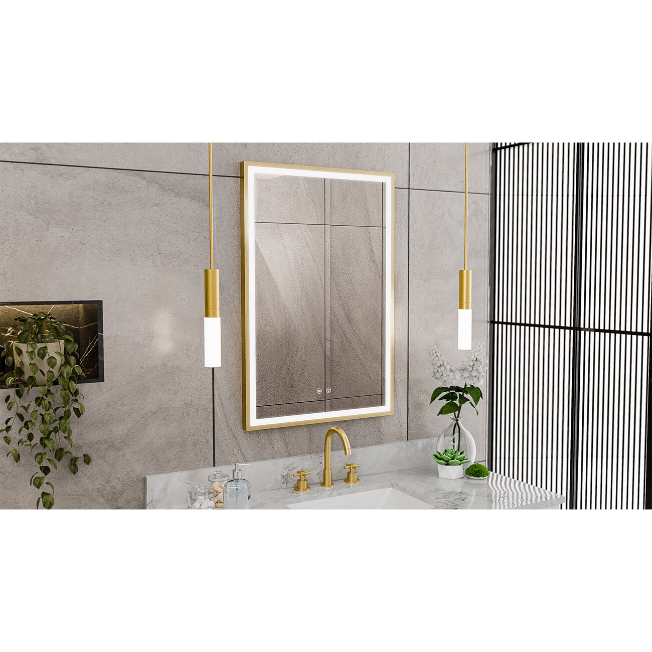 DreamLine LMBL3624R30 Framed-Bath-Mirrors - View #6