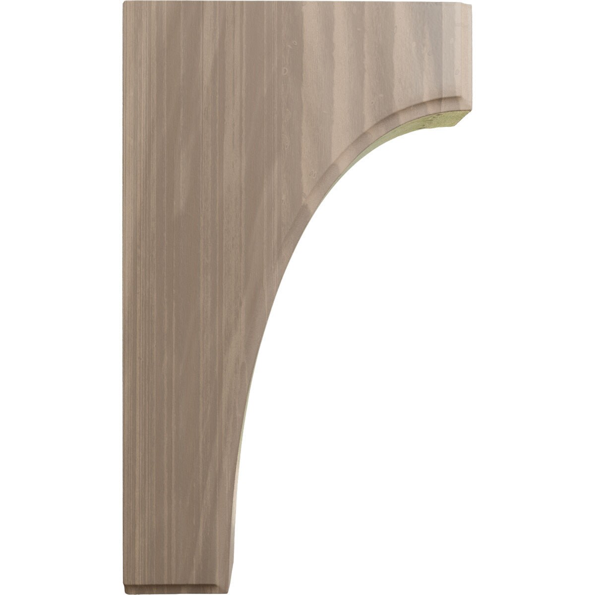 Ekena Millwork BKTW02X06X10CVWA Exterior-Brackets-Braces - View #3