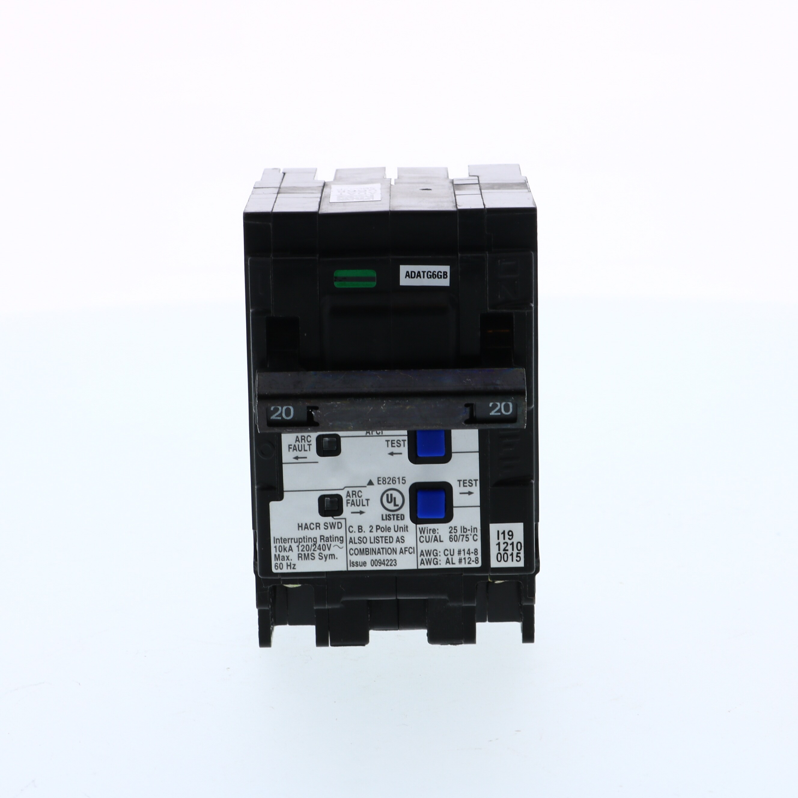 Siemens Q220AFCNP Circuit-Breakers - View #2