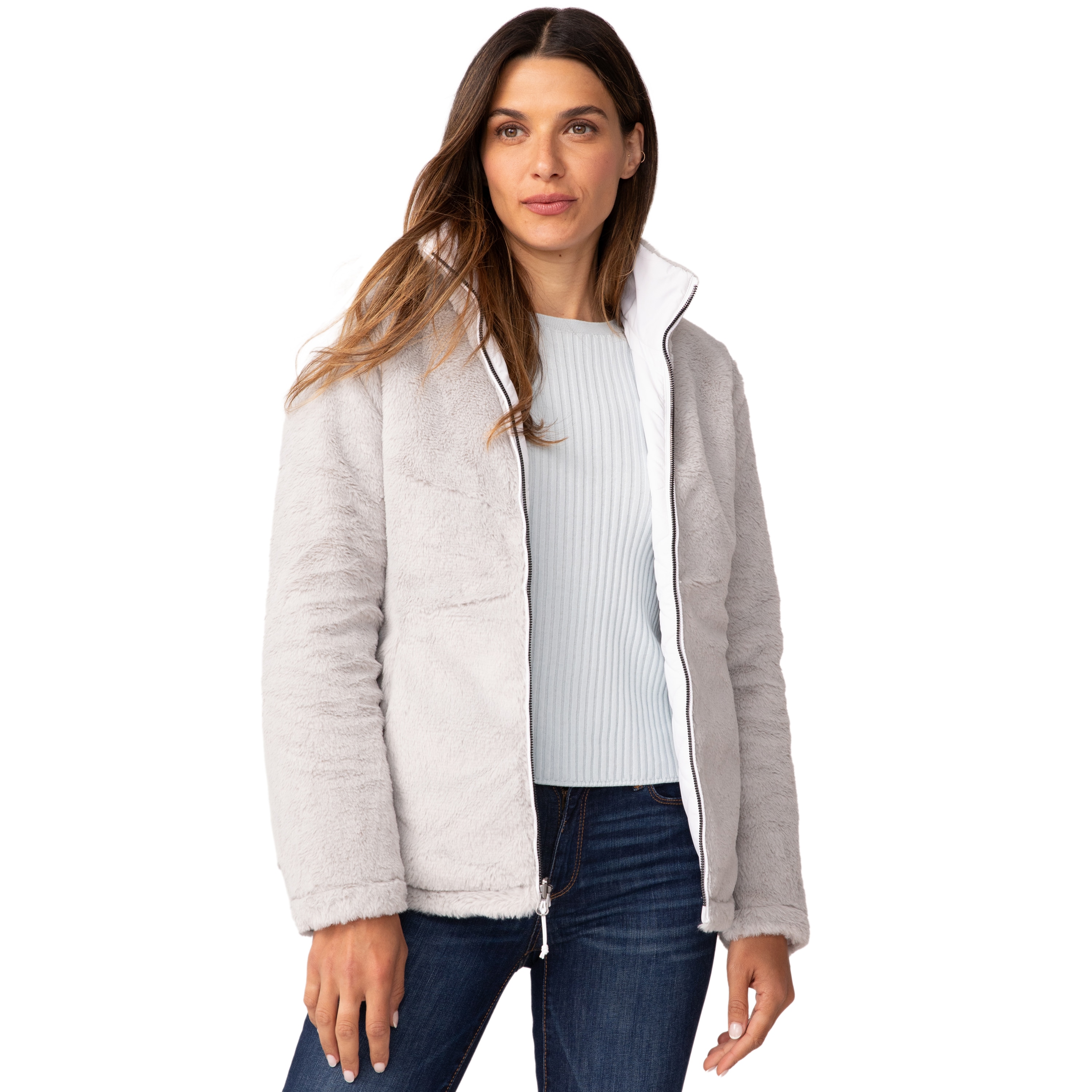 Free Country 87LOF4512RWHITE M Jackets-Coats - View #6