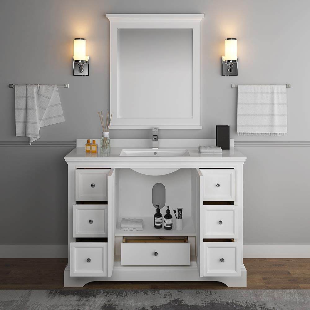 Fresca FVN2448WHM Bath-Vanity-Combo - View #4