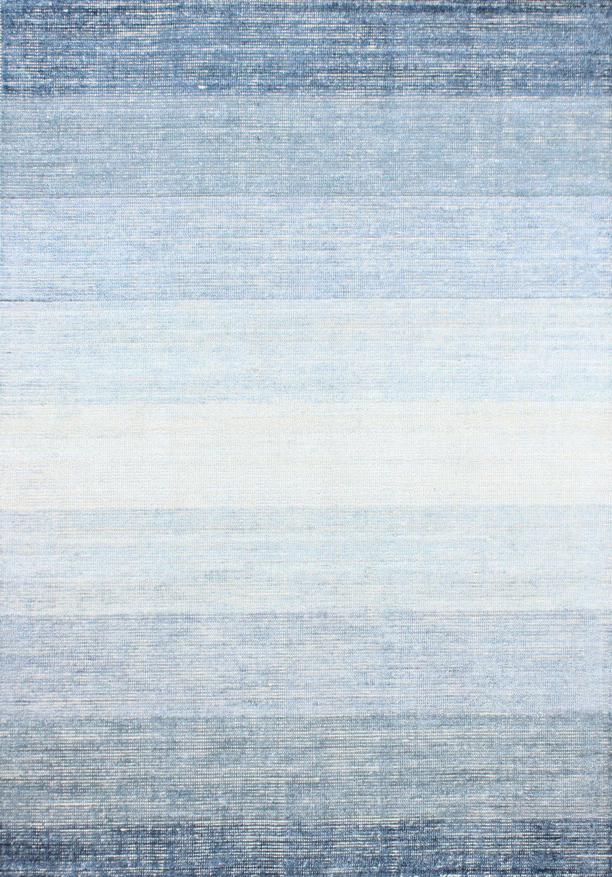 Bashian 649652256634 8 X 10 (ft) Blue Indoor Solid Coastal Area Rug
