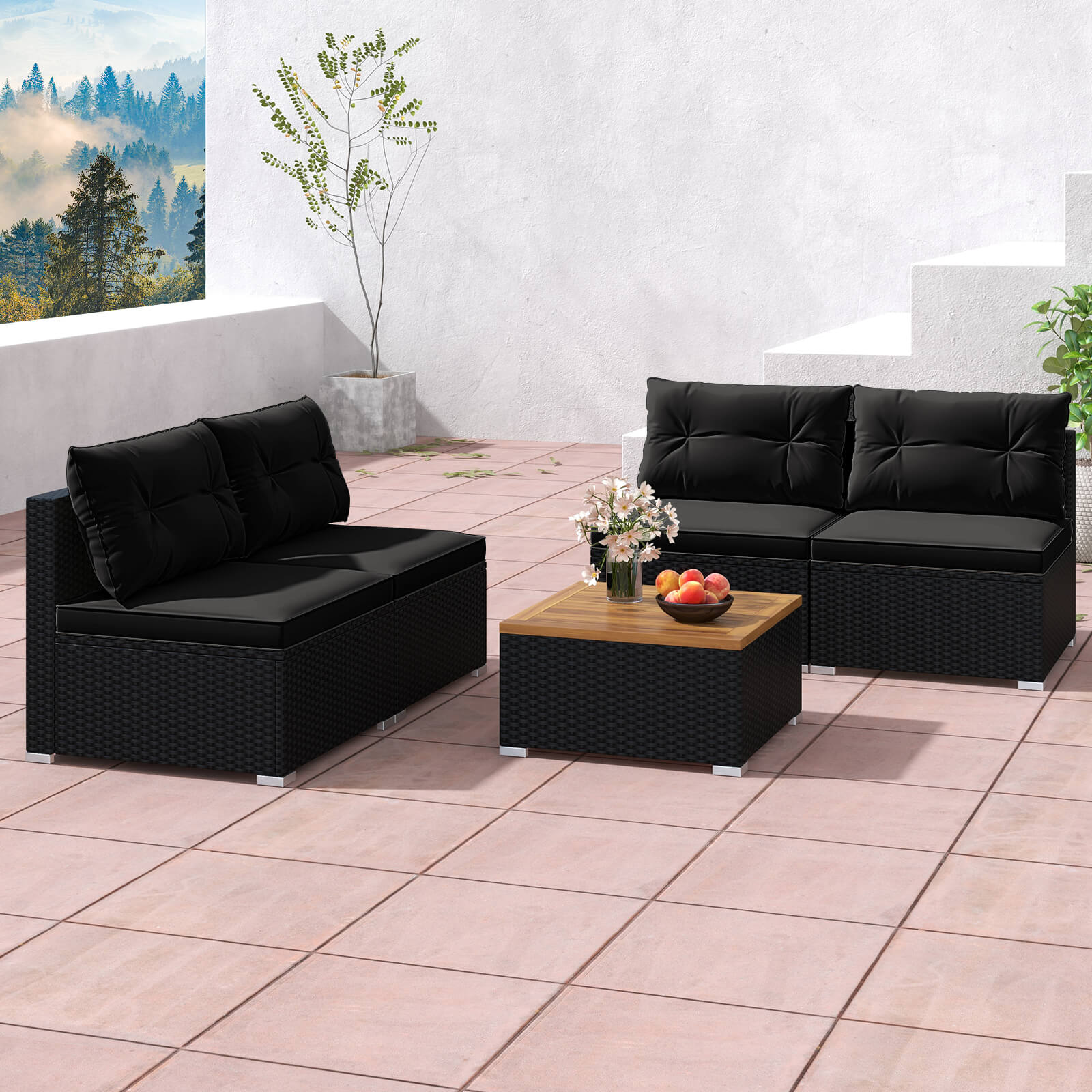 Costway HCST04941 Patio-Conversation-Sets - View #5