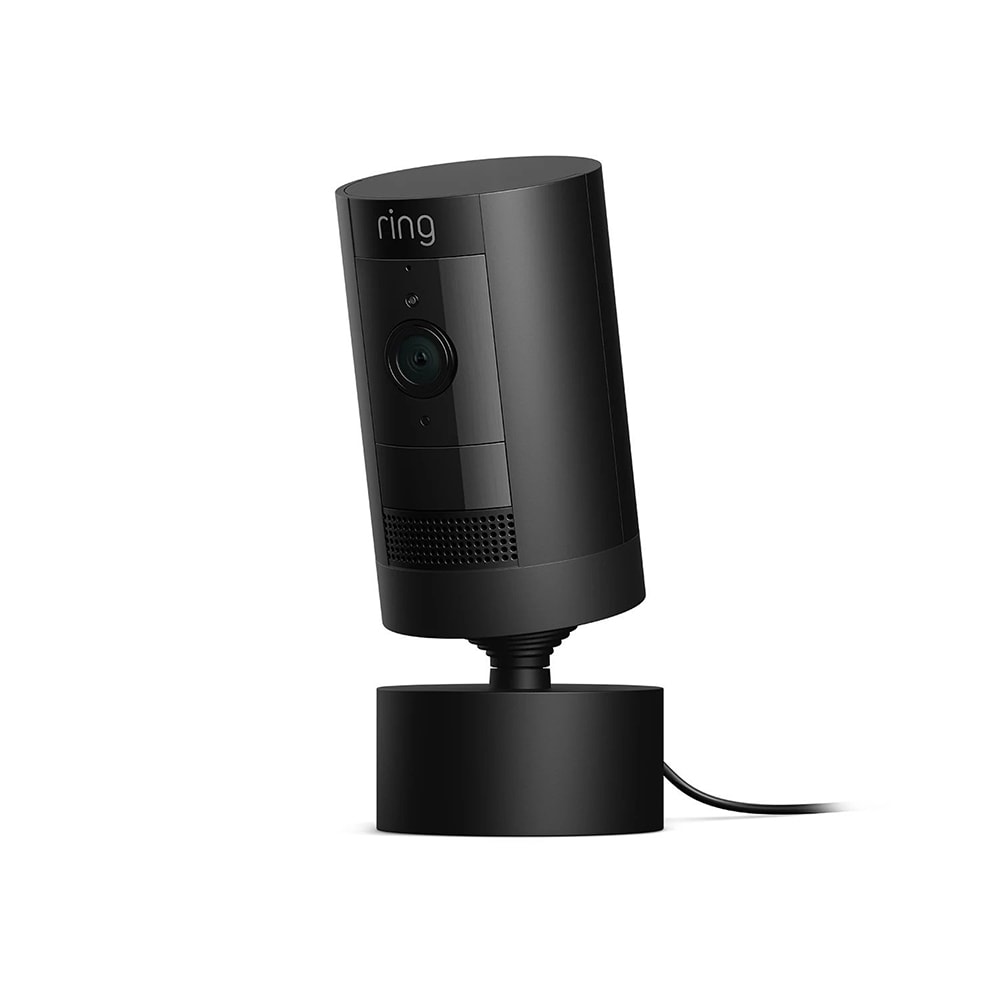 Ring Stick Up Cam Pan-Tilt Mount - Black in the Security Camera 