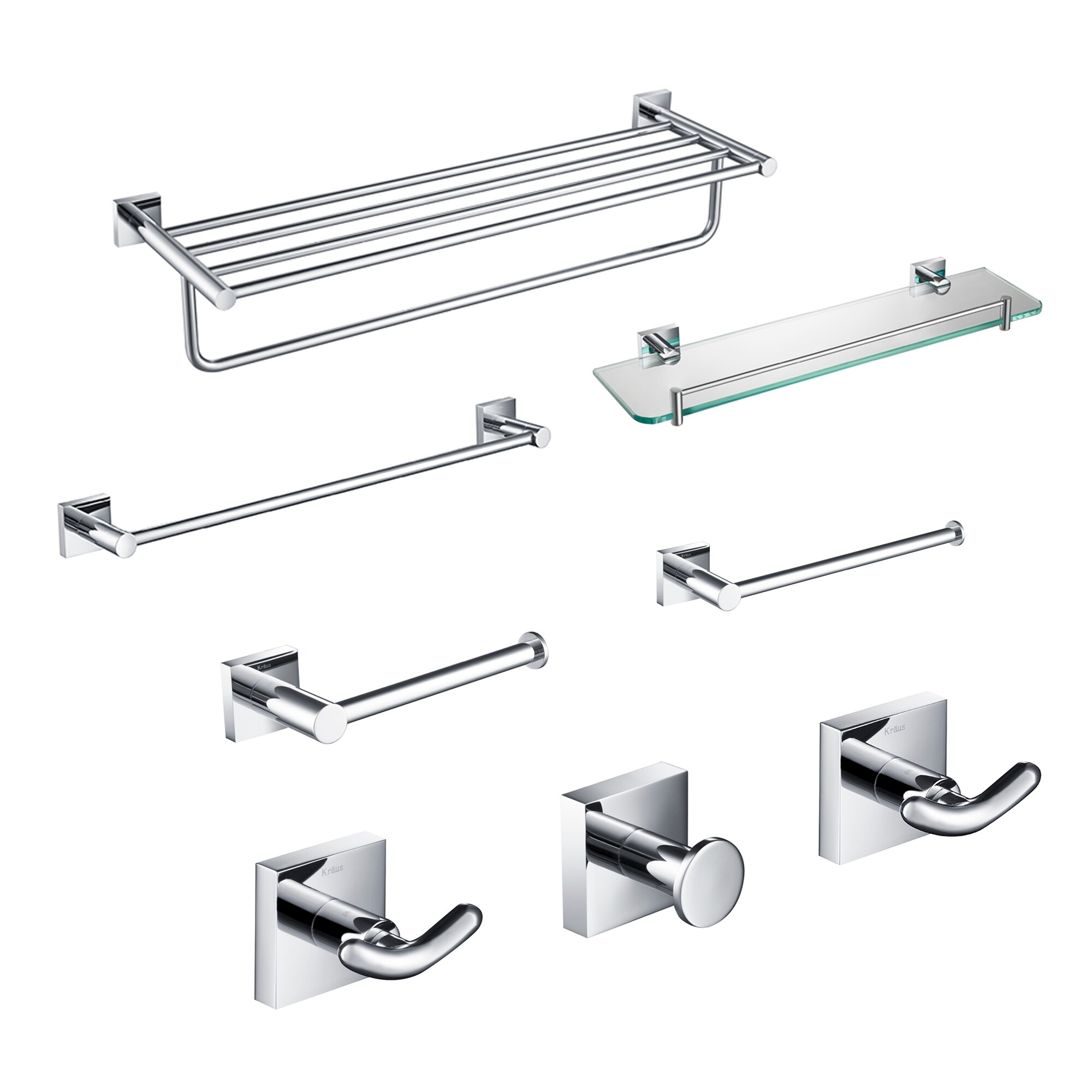 Kraus  Ventus Chrome Accessories