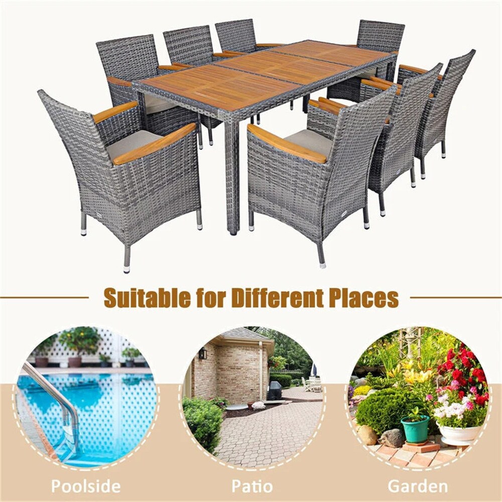Fun Orange FUNHWCP58 Patio-Dining-Sets - View #3