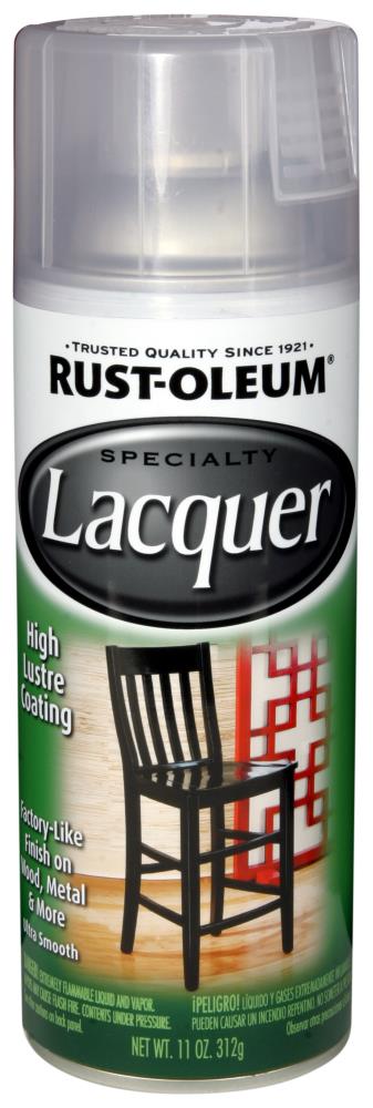 Rust-Oleum High-Gloss Clear Spray Paint (NET WT. 11-oz) in the Spray Paint  department at