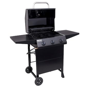 Grusom angivet at klemme American Gourmet Black 3-Burner Liquid Propane Gas Grill in the Gas Grills  department at Lowes.com