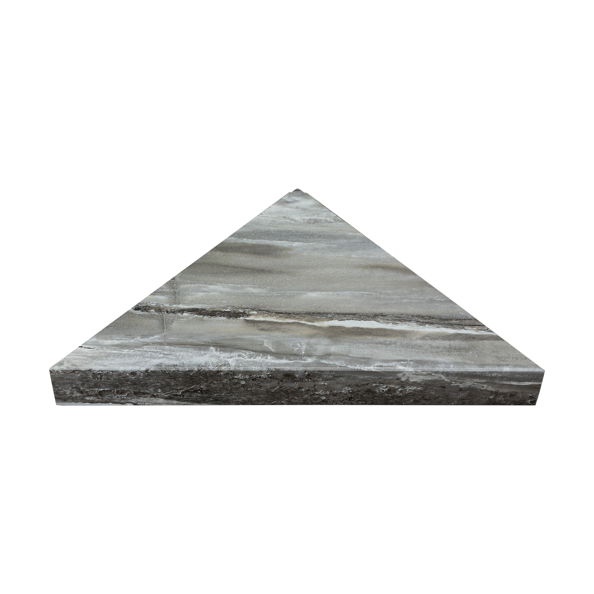 Louvre Granite Waterproof PVC Corner Shower Bench