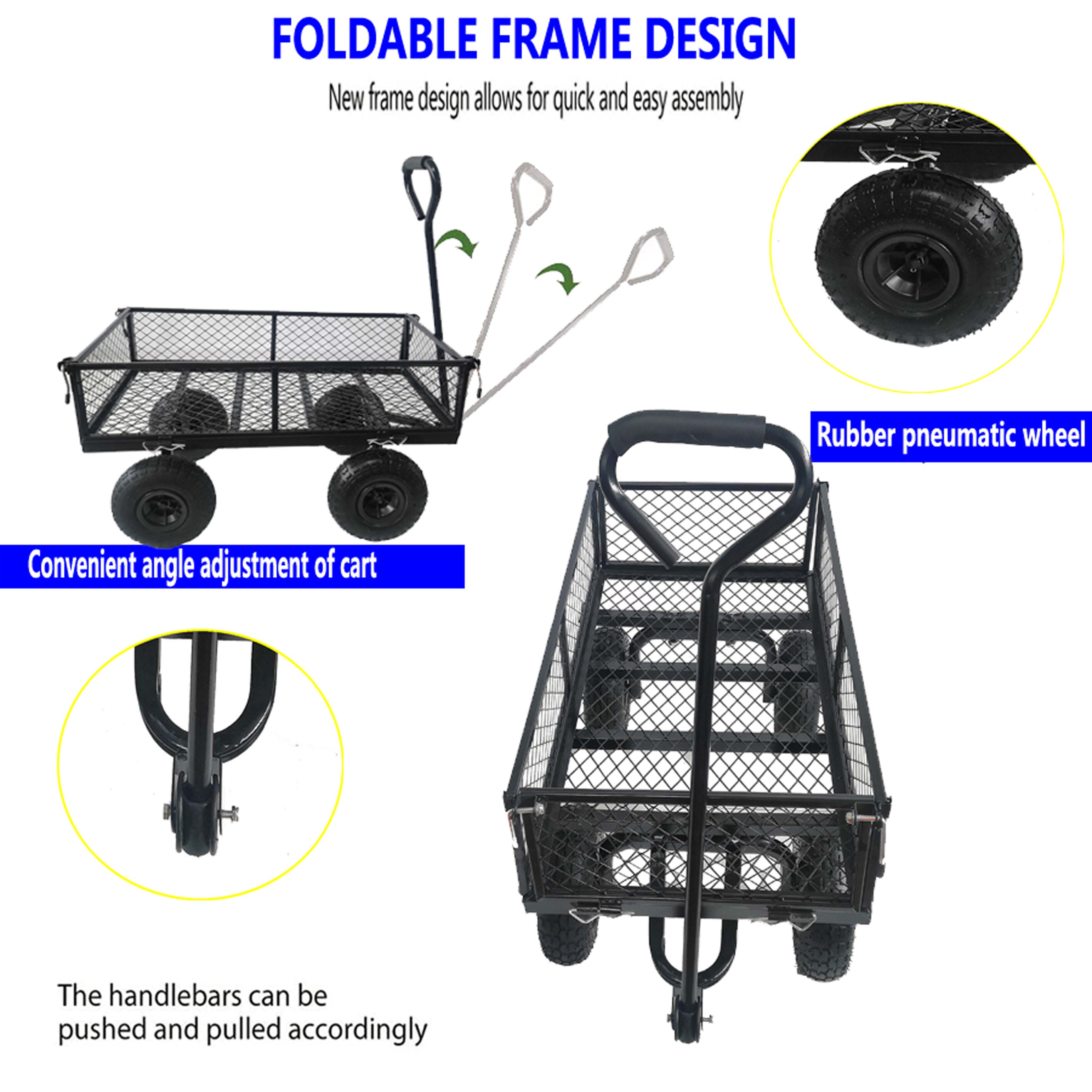 AHIOU HOME ZAAHG-55691C Yard-Carts - View #10