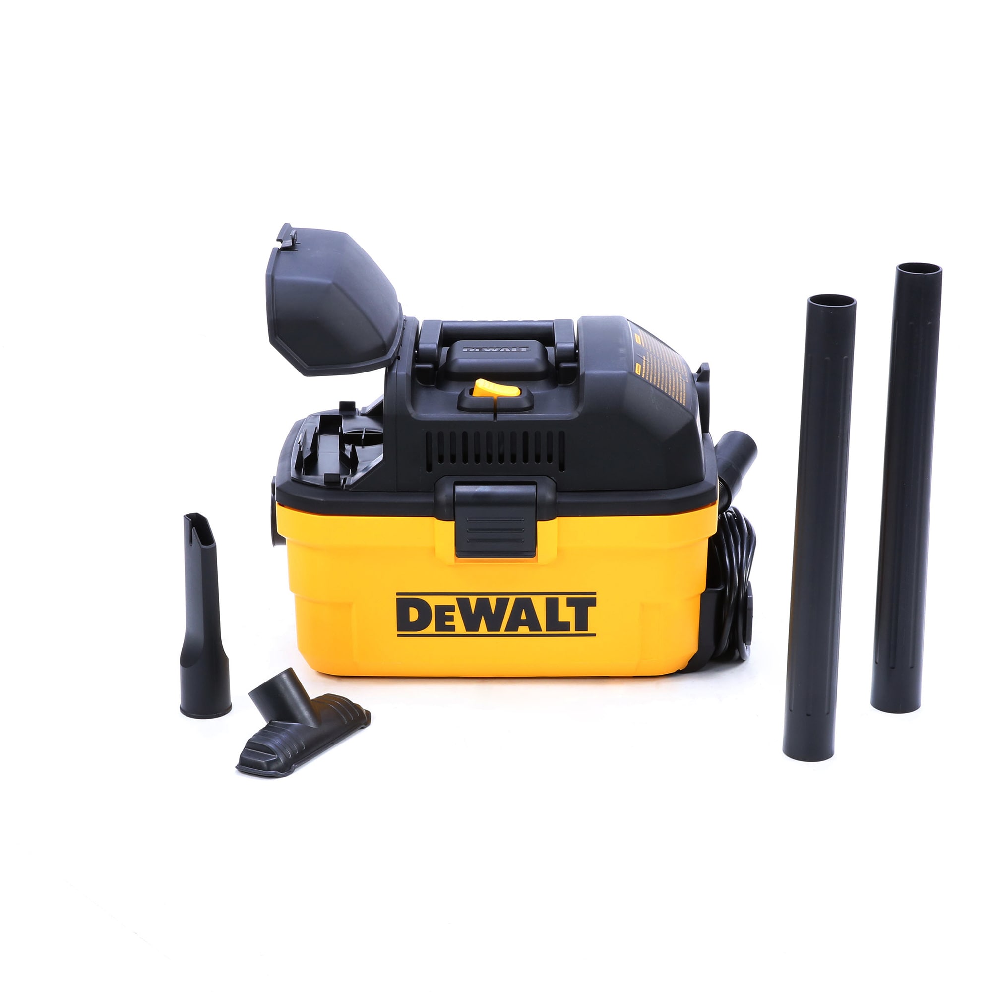 DEWALT 4-Gallons 5-HP Corded Wet/Dry Shop Vacuum with Accessories Included  in the Shop Vacuums department at