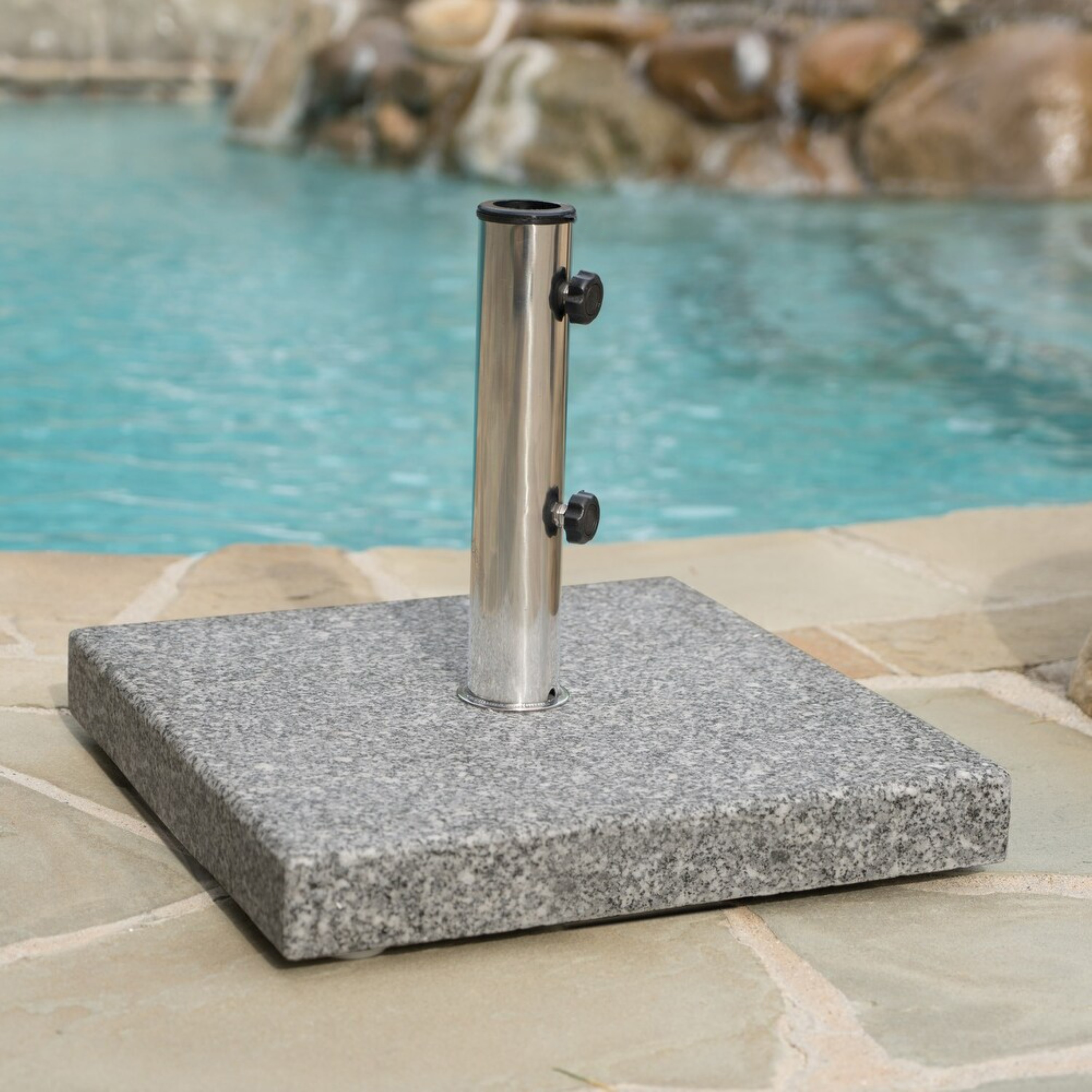 Best Selling Home Decor 300378L Mojave Grey Patio Umbrella Base